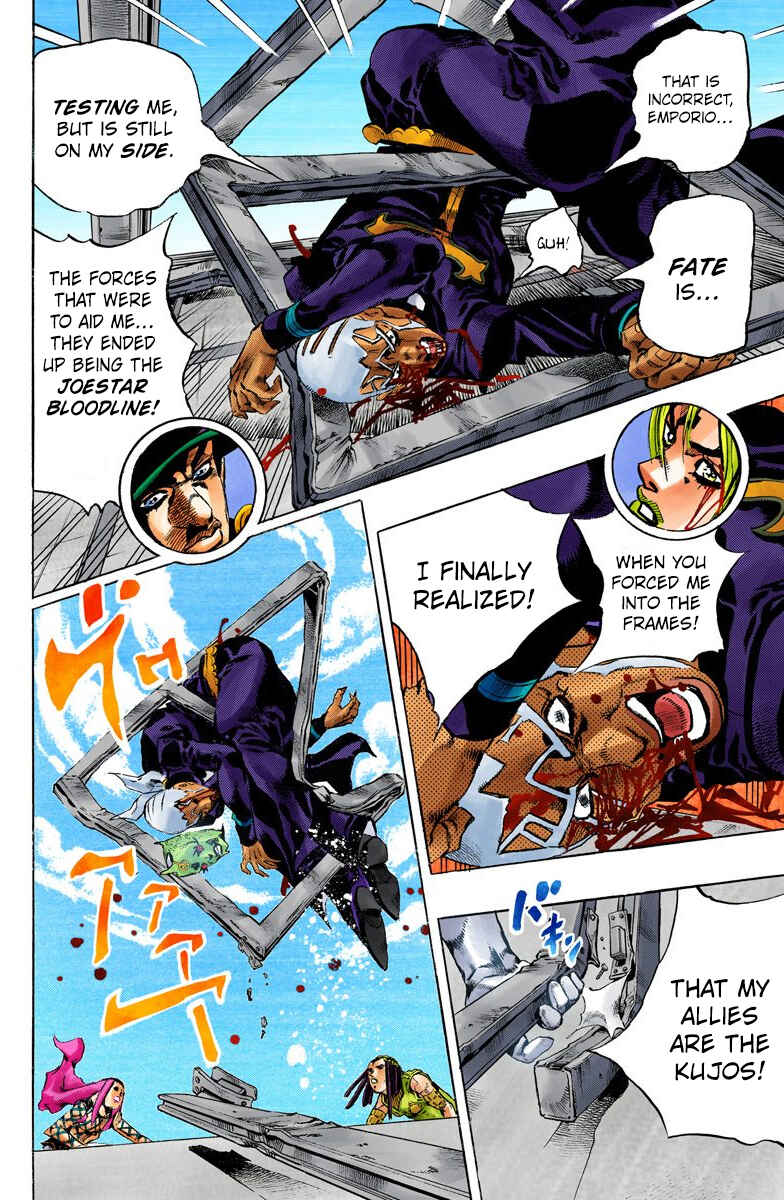 JoJo no Kimyou na Bouken: Part 6 - Stone Ocean Color-ban Chapter 147 - Page 17