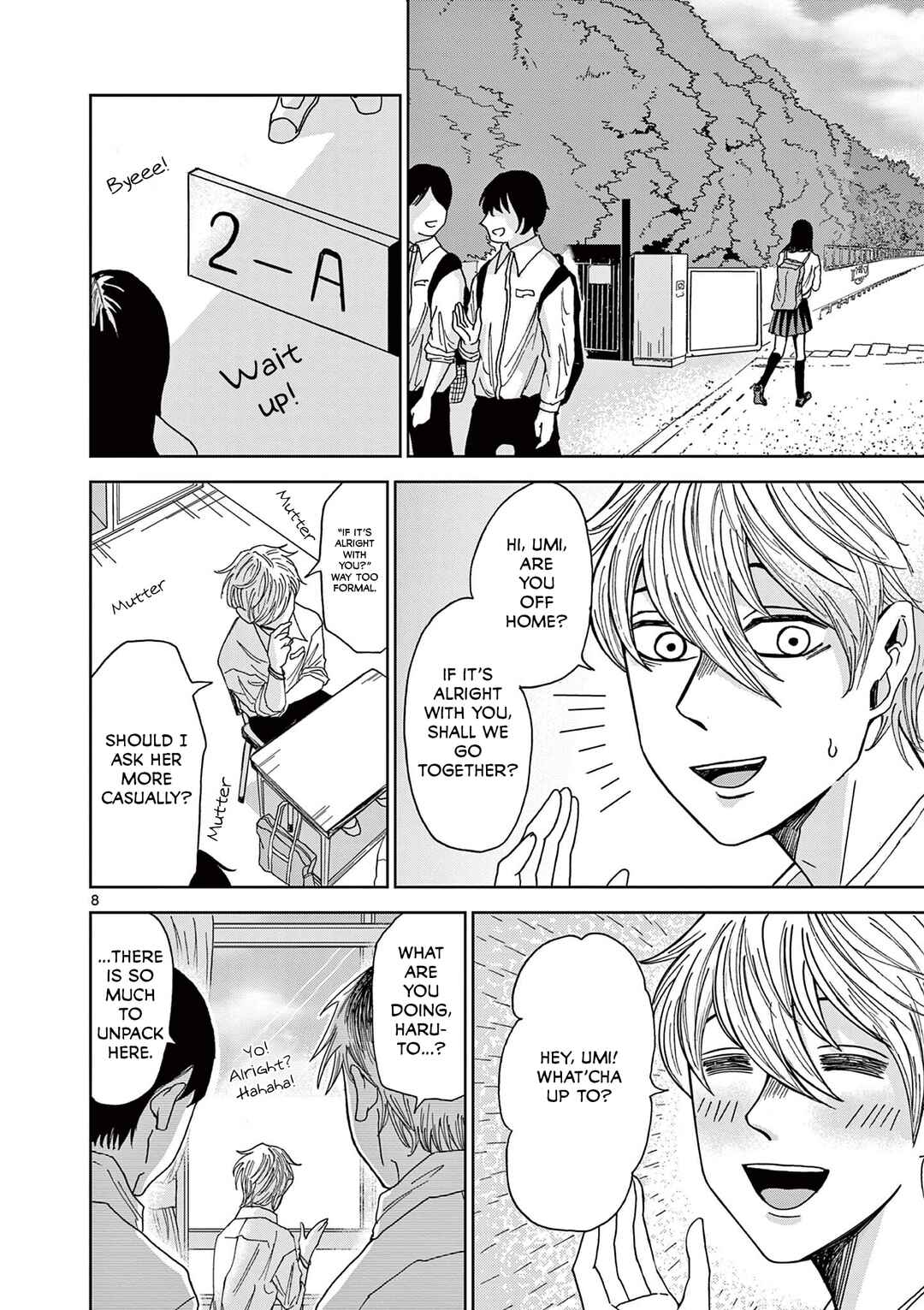 Kimi no Kiss Ga Naiteiru Chapter 3 - Page 8