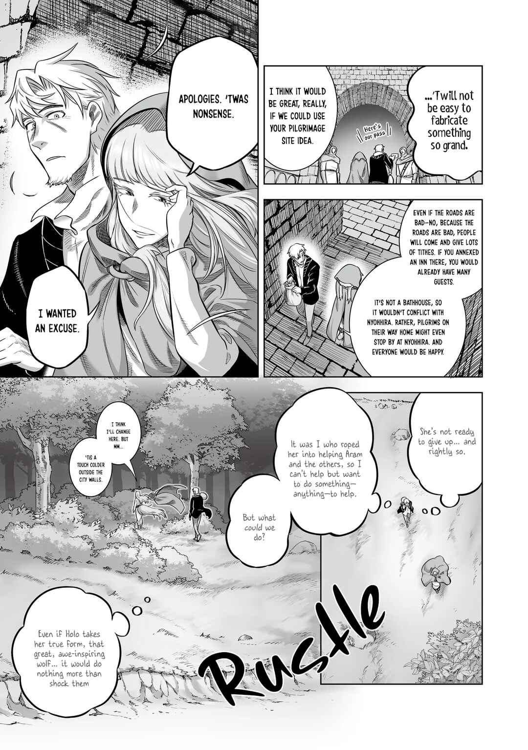 Ookami to Koushinryou: Spring Log Chapter 7 - Page 13