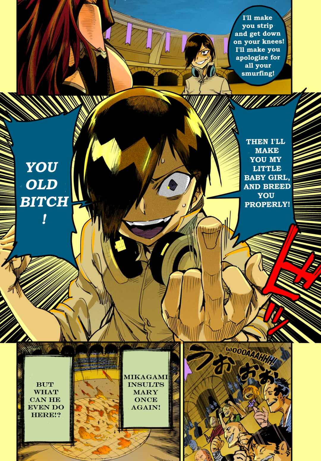Reincarnation Coliseum: The Weakest Skill Conquers the Strongest Women and Creates a Harem (Fan Colored) Chapter 2 - Page 24