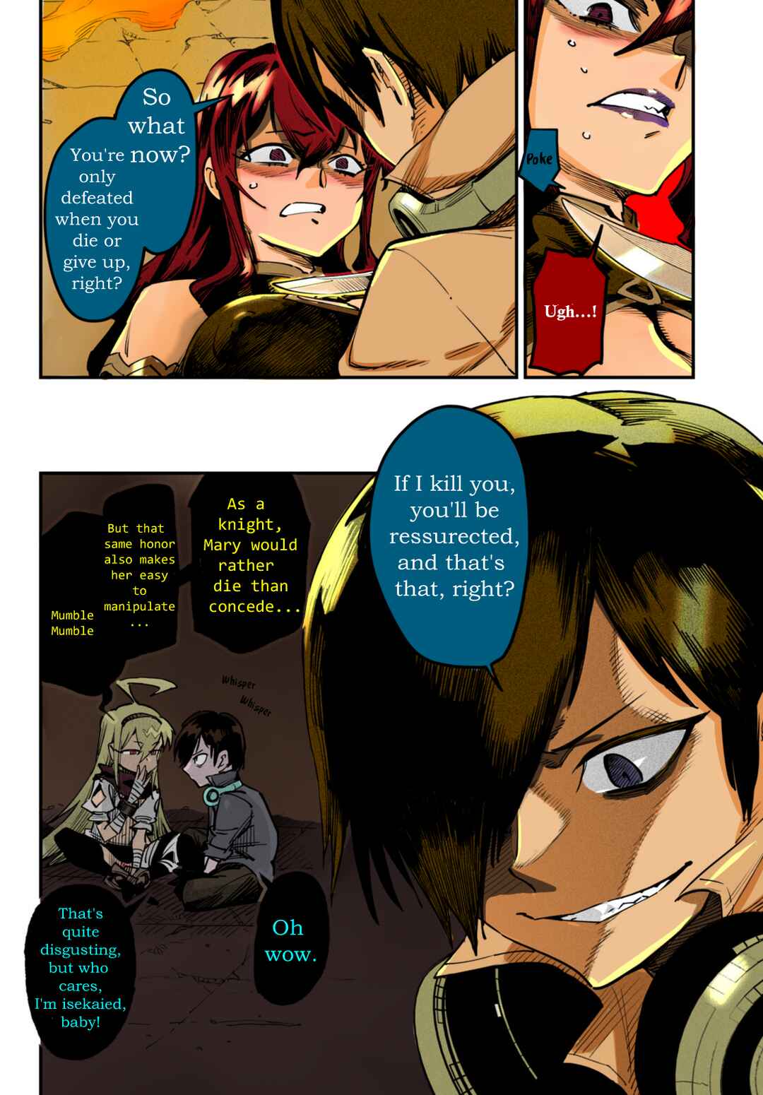 Reincarnation Coliseum: The Weakest Skill Conquers the Strongest Women and Creates a Harem (Fan Colored) Chapter 2 - Page 34