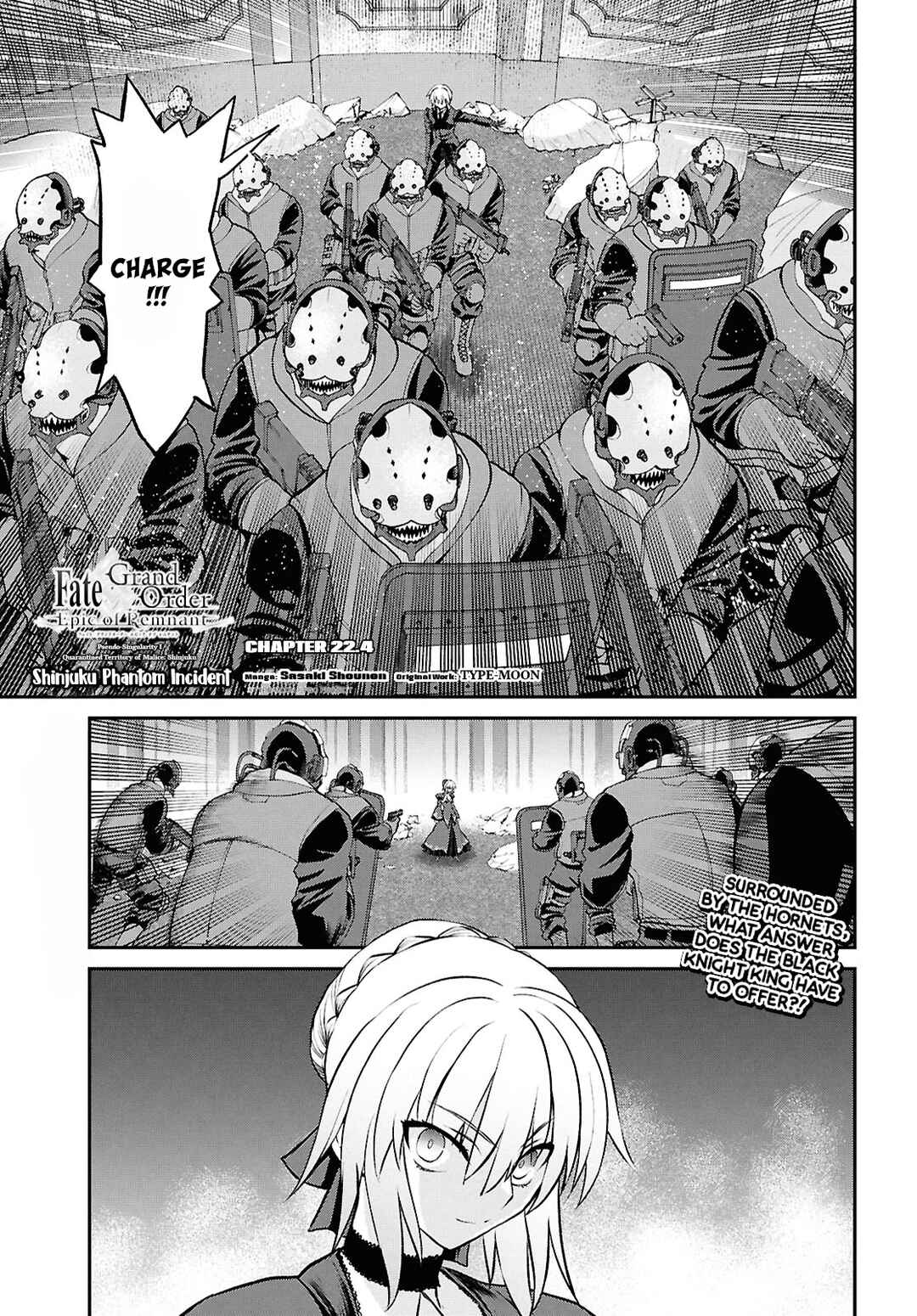 Fate/Grand Order -Epic of Remnant- Pseudo-Singularity I: Quarantined Territory of Malice, Shinjuku - Shinjuku Phantom Incident Chapter 22.4 - Page 1