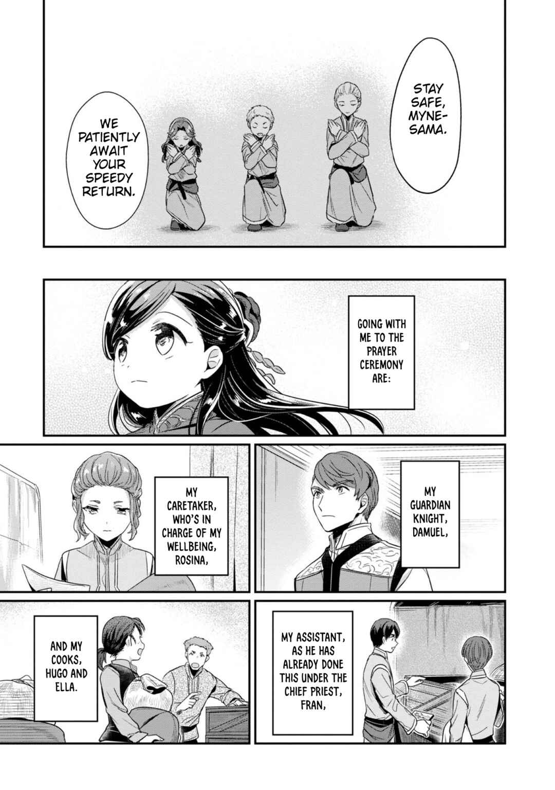 Honzuki no Gekokujou: Shisho ni Naru tame ni wa Shudan o Erandeiraremasen—Dai-2 Bu: Hon no Tamenara Miko ni Naru! Chapter 45 - Page 35