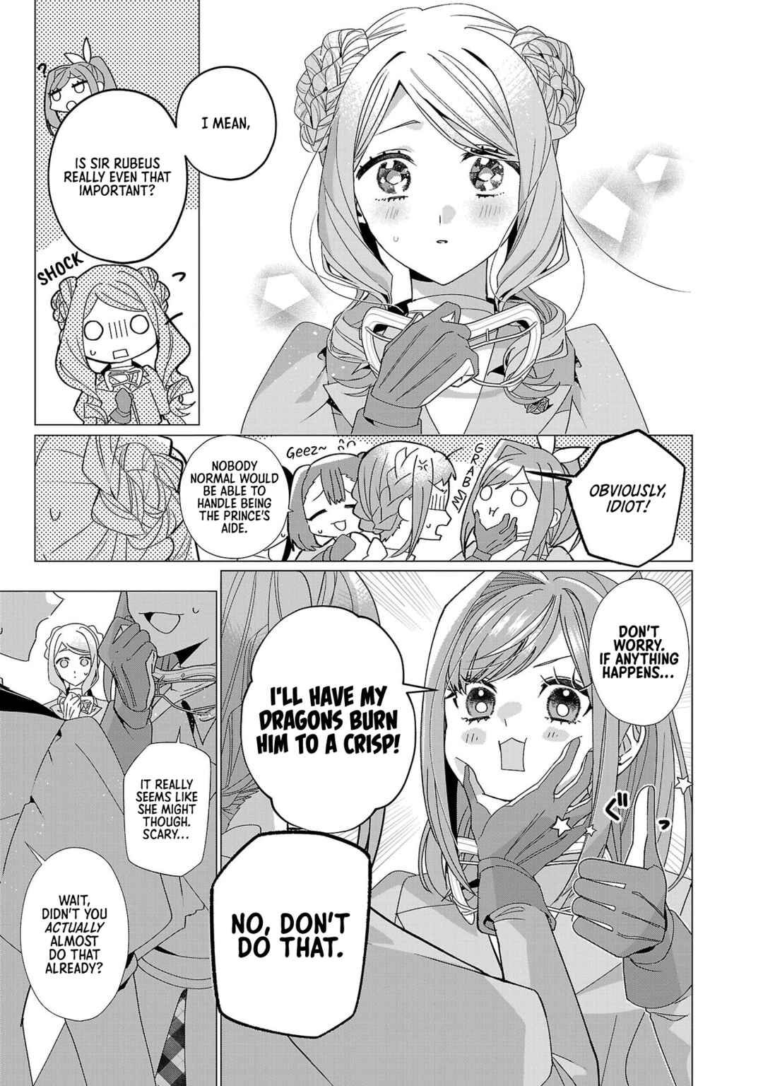 Genkai OL-san wa Akuyaku Reijou-sama ni Tsukaetai Chapter 23 - Page 13