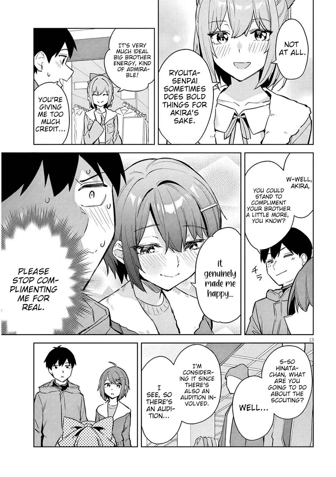 Jitsu wa Imouto deshita. ~Saikin Dekita Giri no Otouto no Kyorikan ga Yatara Chikai Wake~ Chapter 36 - Page 14