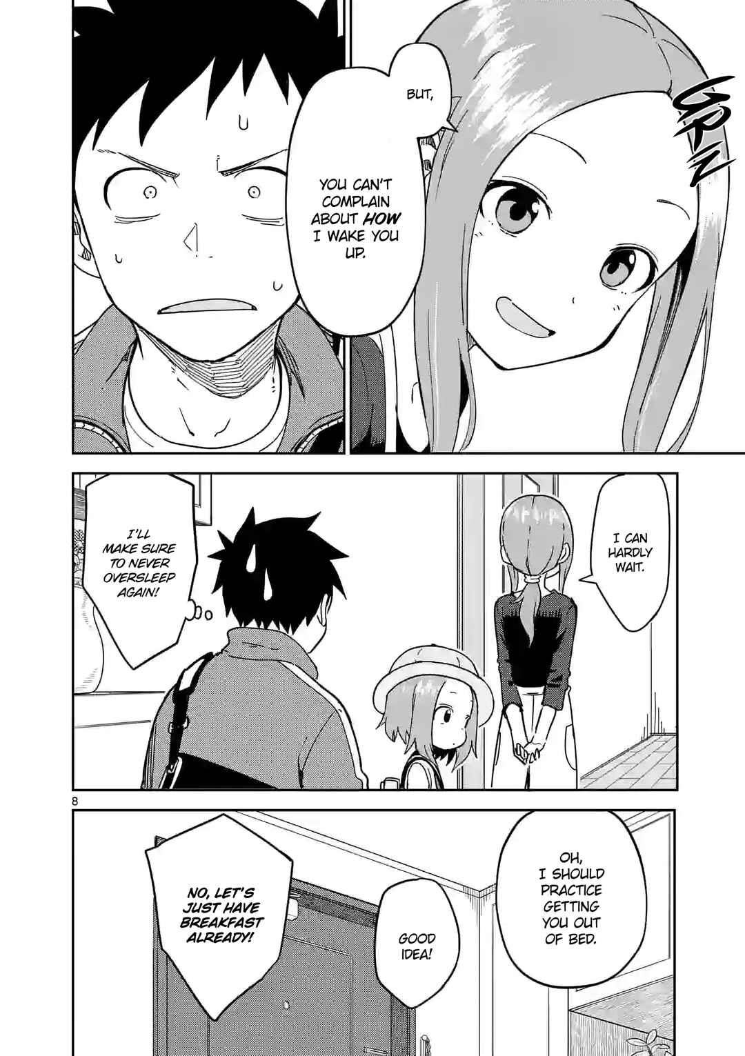 Karakai Jouzu no (Moto) Takagi-san Chapter 248 - Page 8