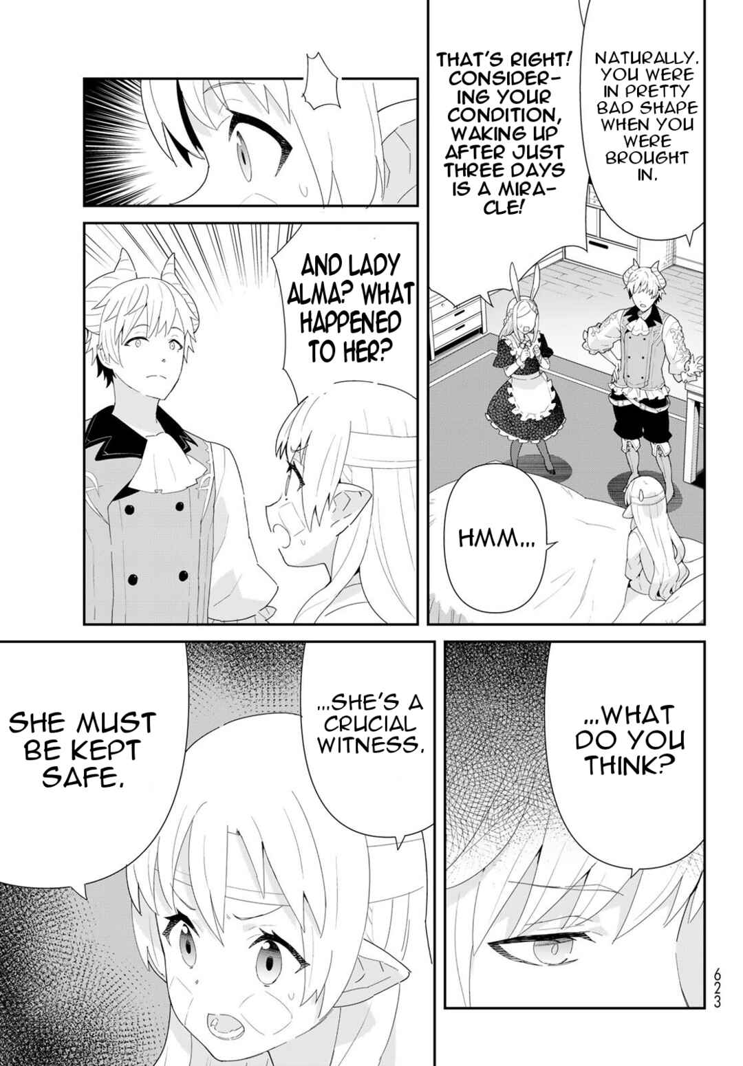 Reiketsu Ryuuou Heika no "Unmei no Tsugai" rashii Desu ga, Koukyuu ni Hikikomorou to Omoimasu Chapter 10.1 - Page 22