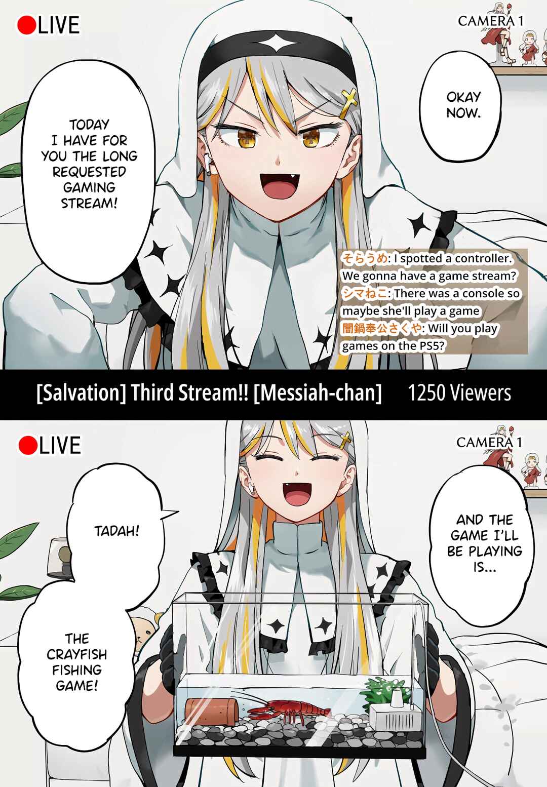Kyuusai Kei Vtterer ✟ Messiah-chan Chapter 14 - Page 1