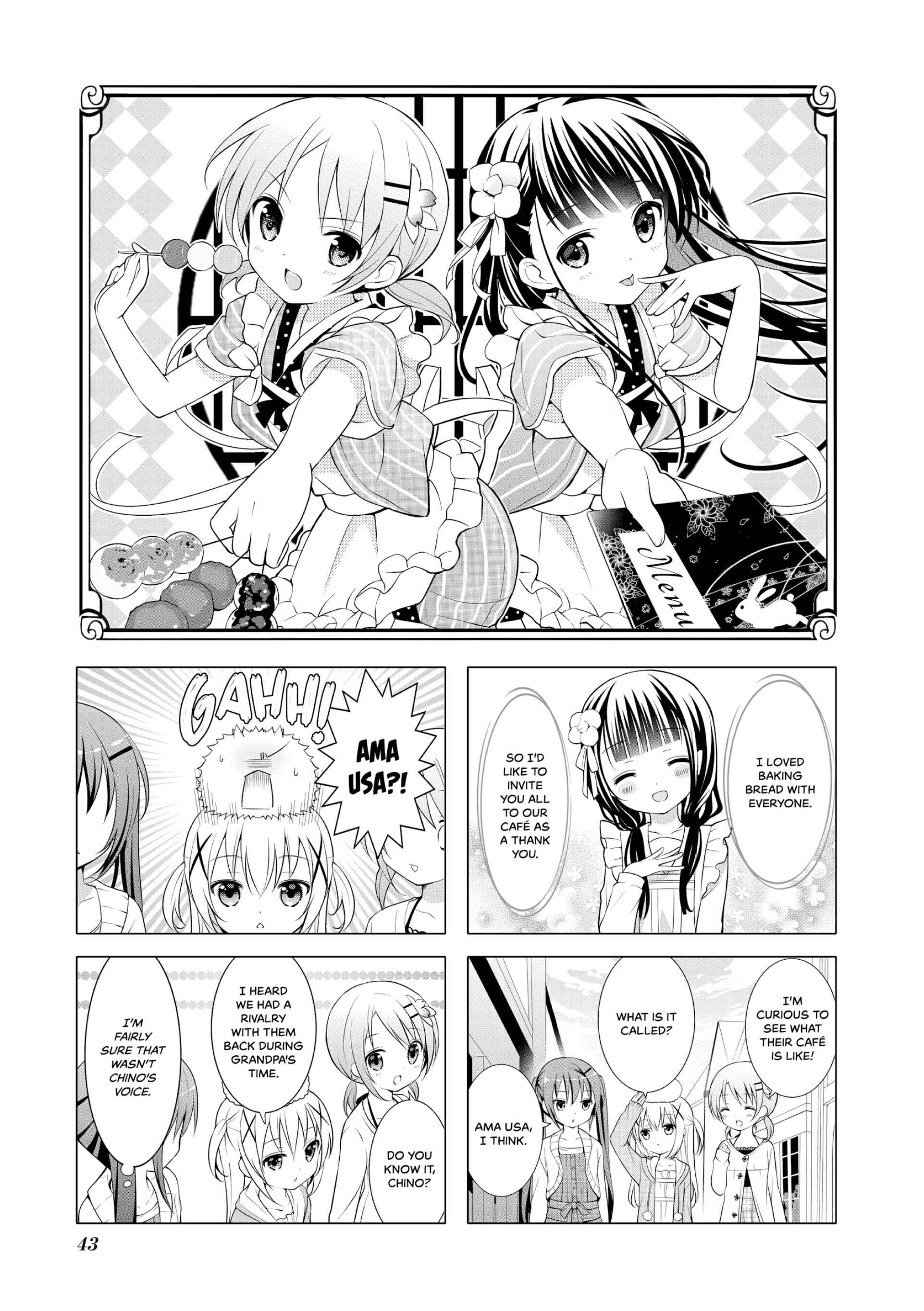 Gochuumon wa Usagi desu ka? Chapter 5 - Page 1