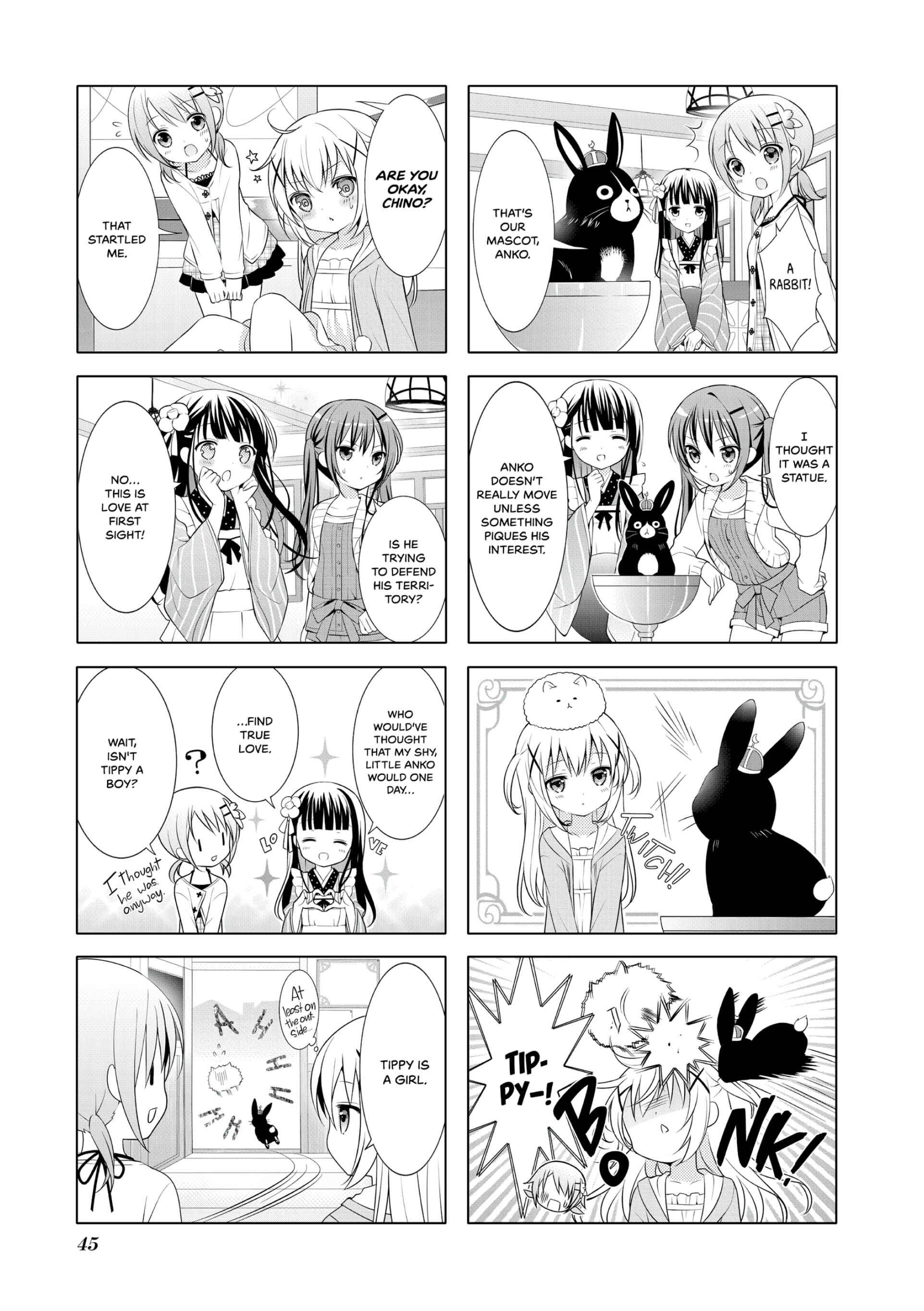 Gochuumon wa Usagi desu ka? Chapter 5 - Page 3