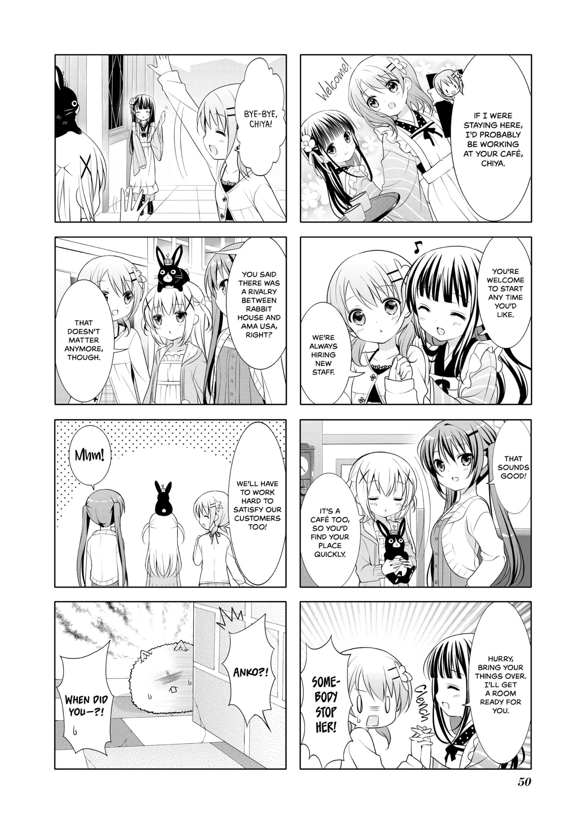 Gochuumon wa Usagi desu ka? Chapter 5 - Page 8