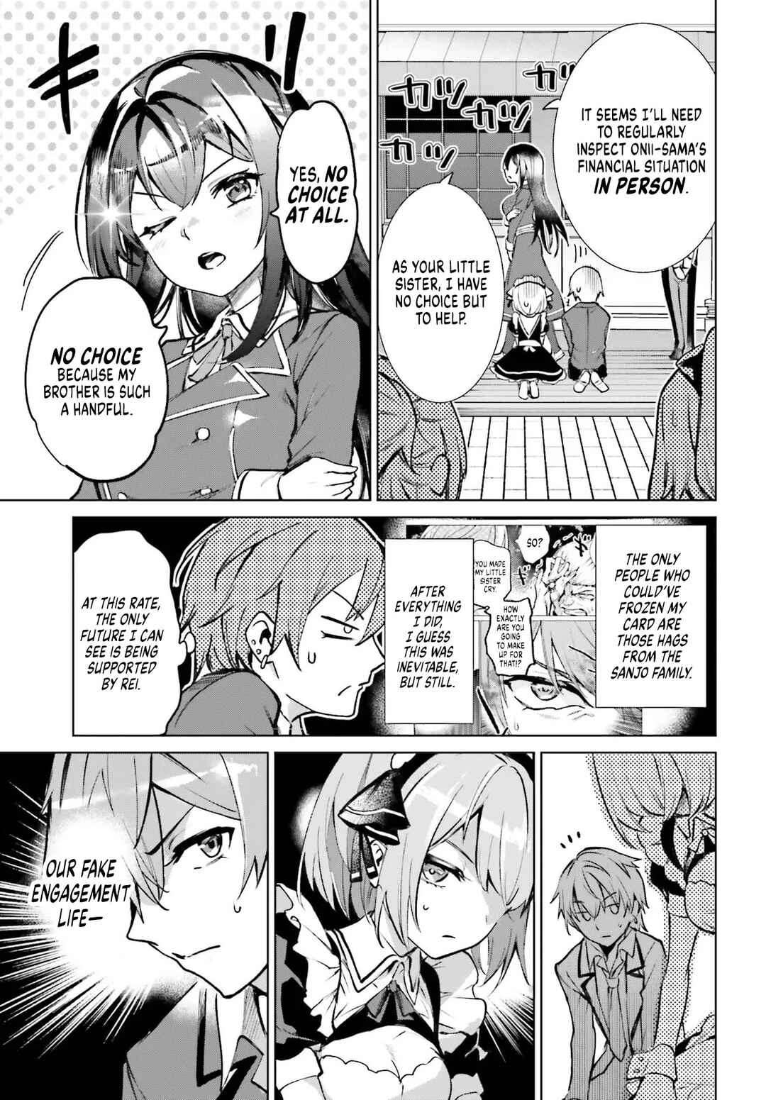 Danshi Kinsei Game Sekai de Ore ga Yaru Beki Yuiitsu no Koto: Yuri no Aida ni Hasamaru Otoko Toshite Tensei Shite Shimaimashita Chapter 14 - Page 11