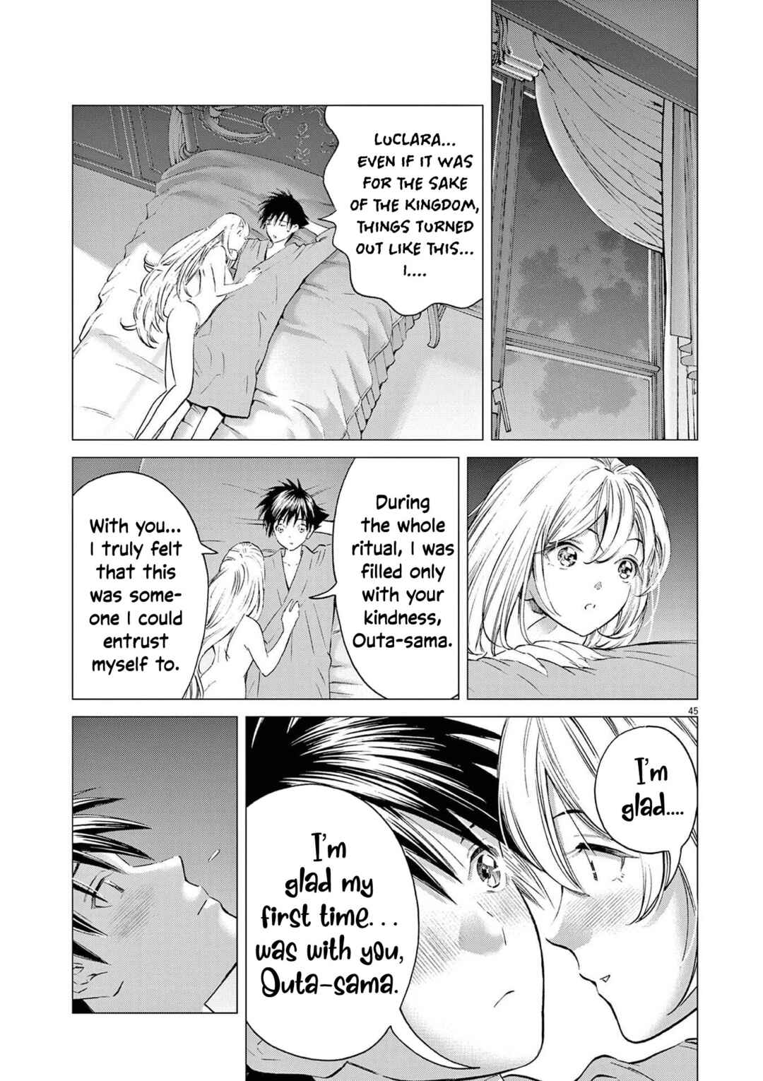 Ato Muika de Horobiru Gakeppuchi Kokka no Harem ni Shoukan sareteshimatta Chapter 1 - Page 45