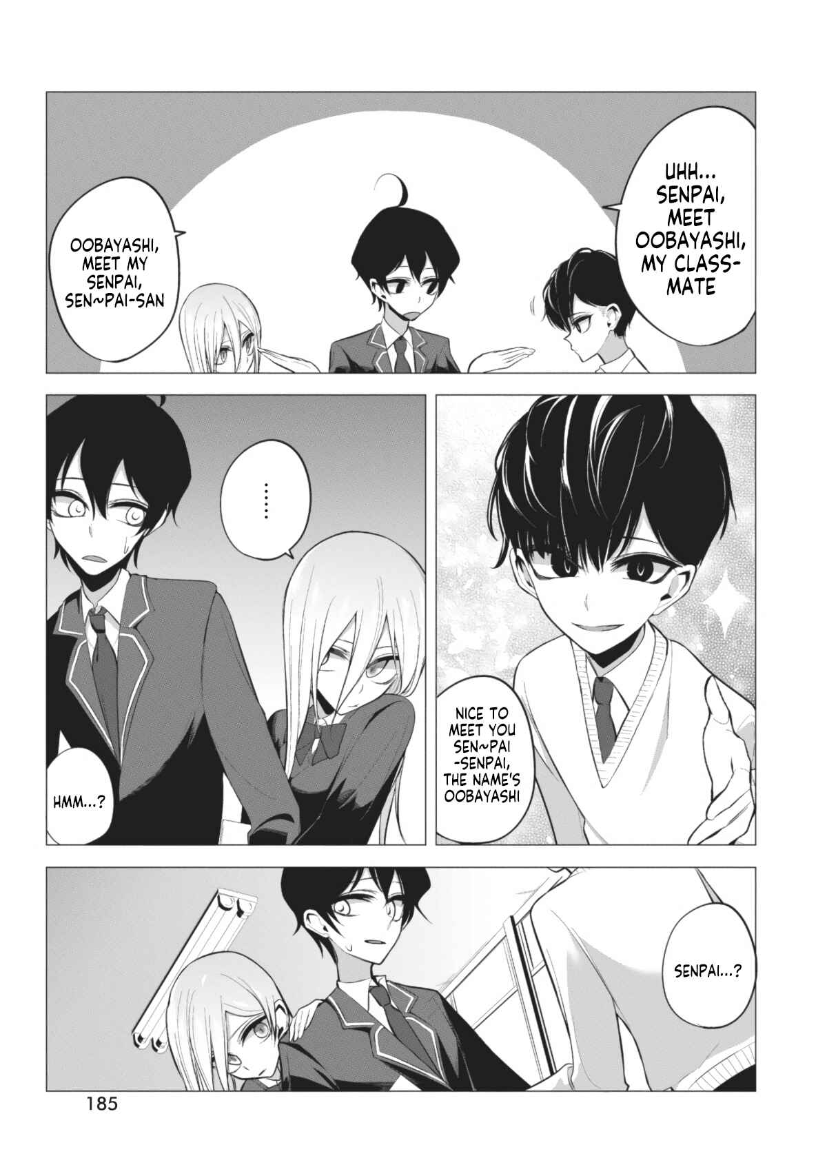 Mizuki-senpai no Koi Uranai Chapter 4 - Page 3