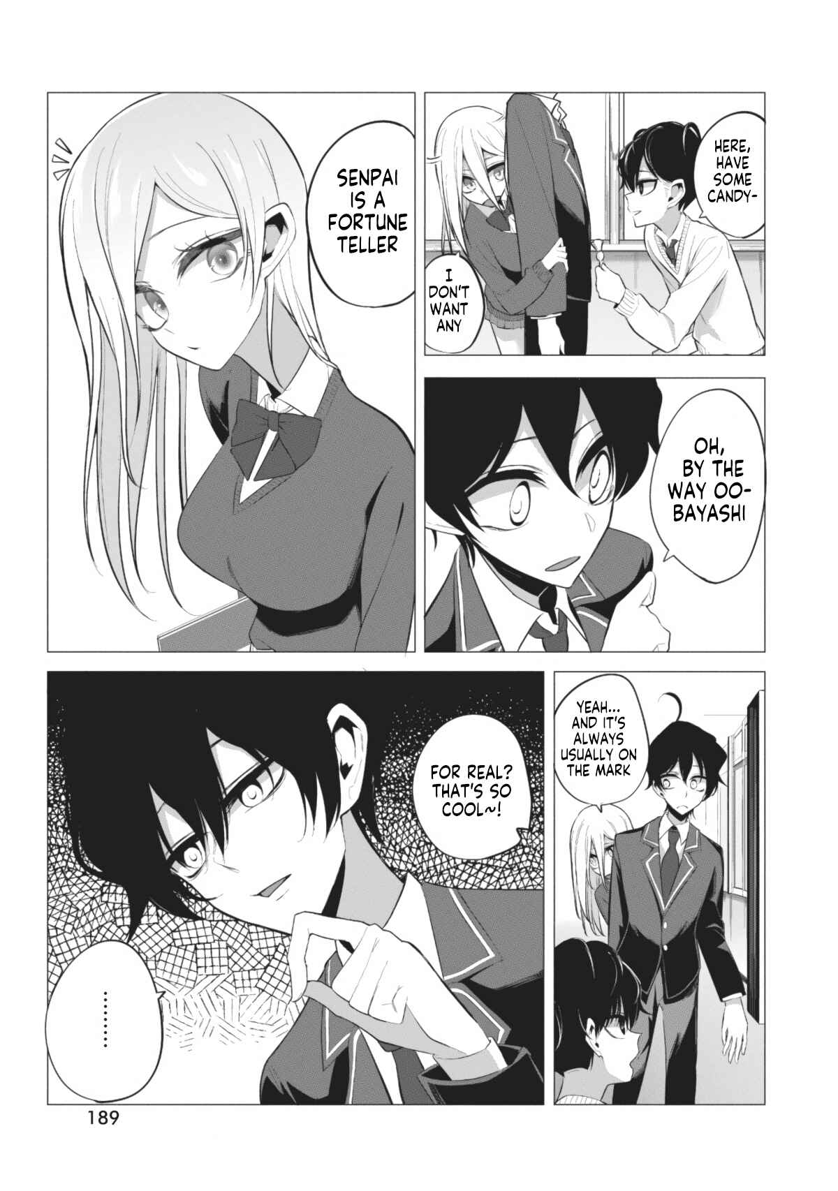Mizuki-senpai no Koi Uranai Chapter 4 - Page 7