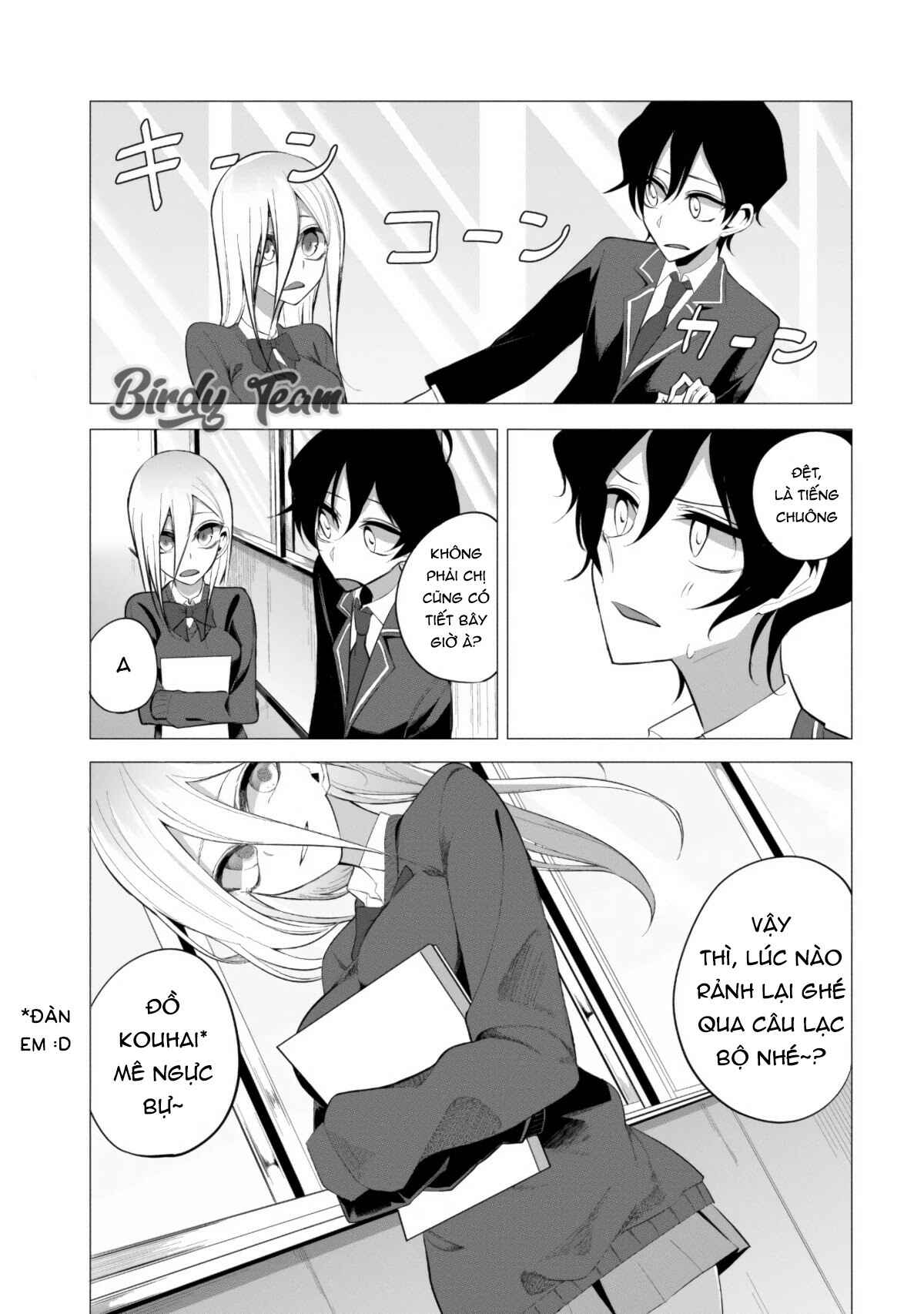 Mizuki-senpai no Koi Uranai Chapter 4 - Page 13