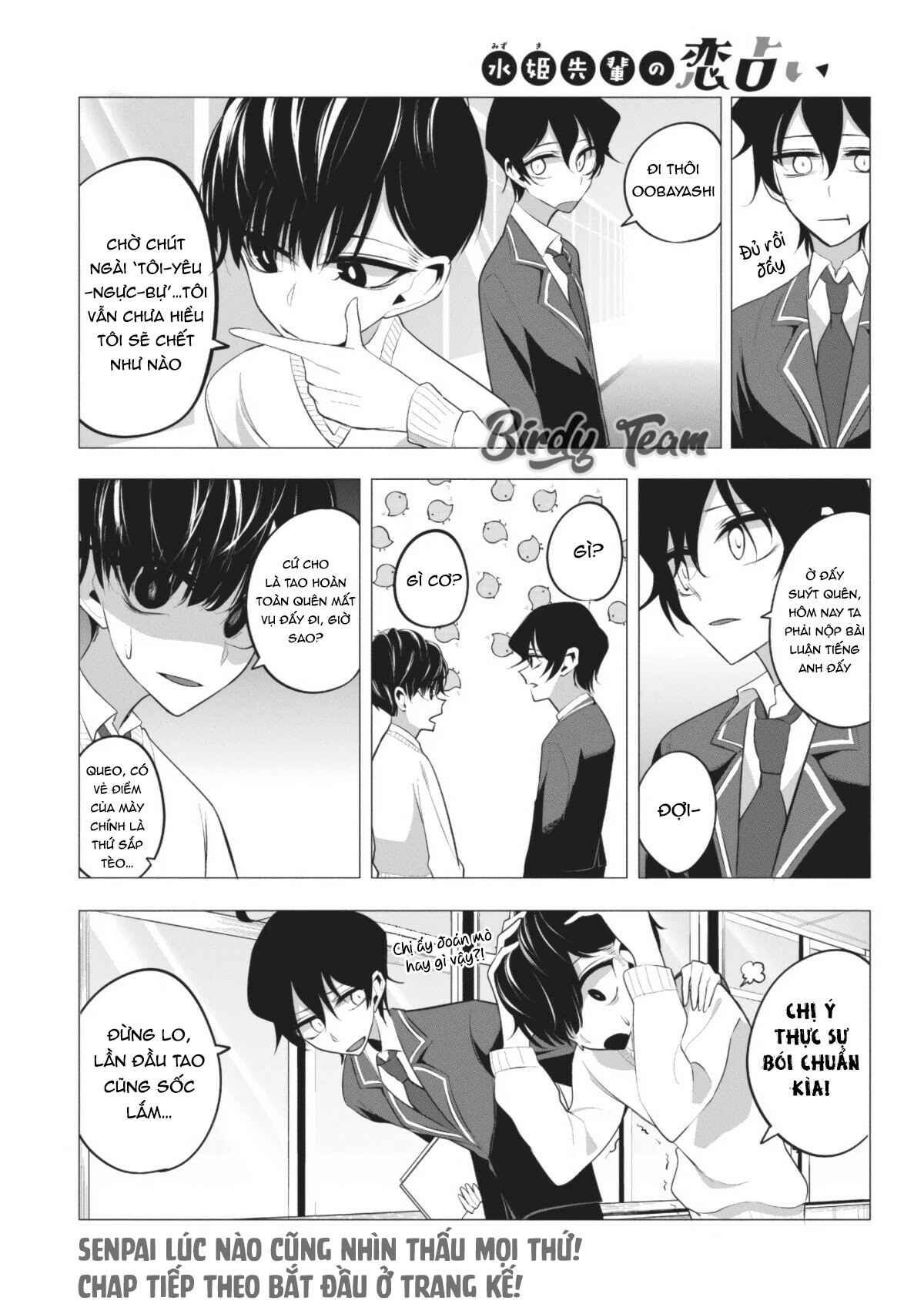 Mizuki-senpai no Koi Uranai Chapter 4 - Page 14