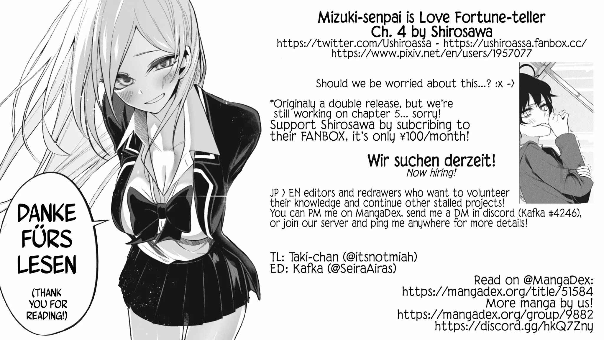Mizuki-senpai no Koi Uranai Chapter 4 - Page 15