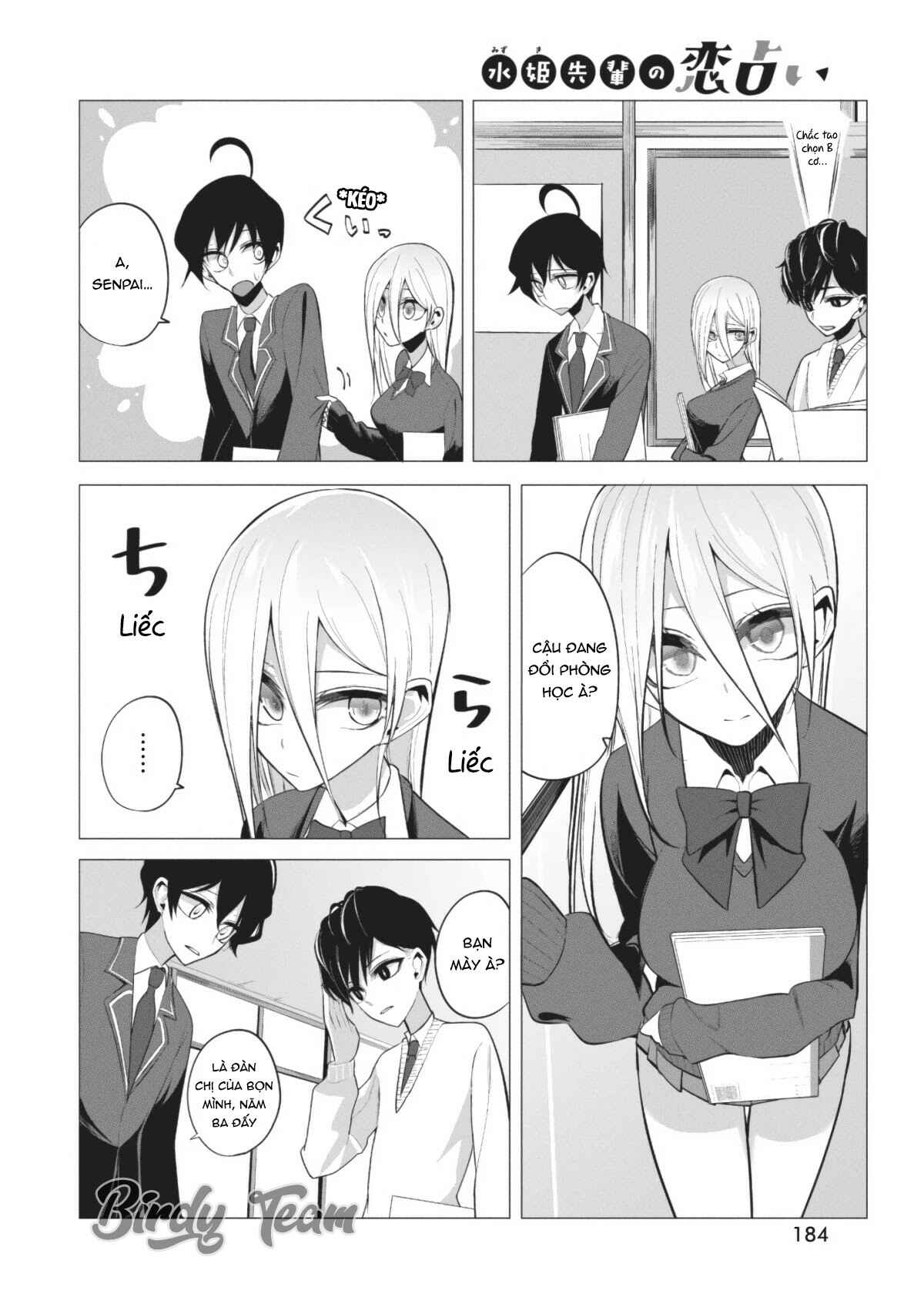 Mizuki-senpai no Koi Uranai Chapter 4 - Page 2