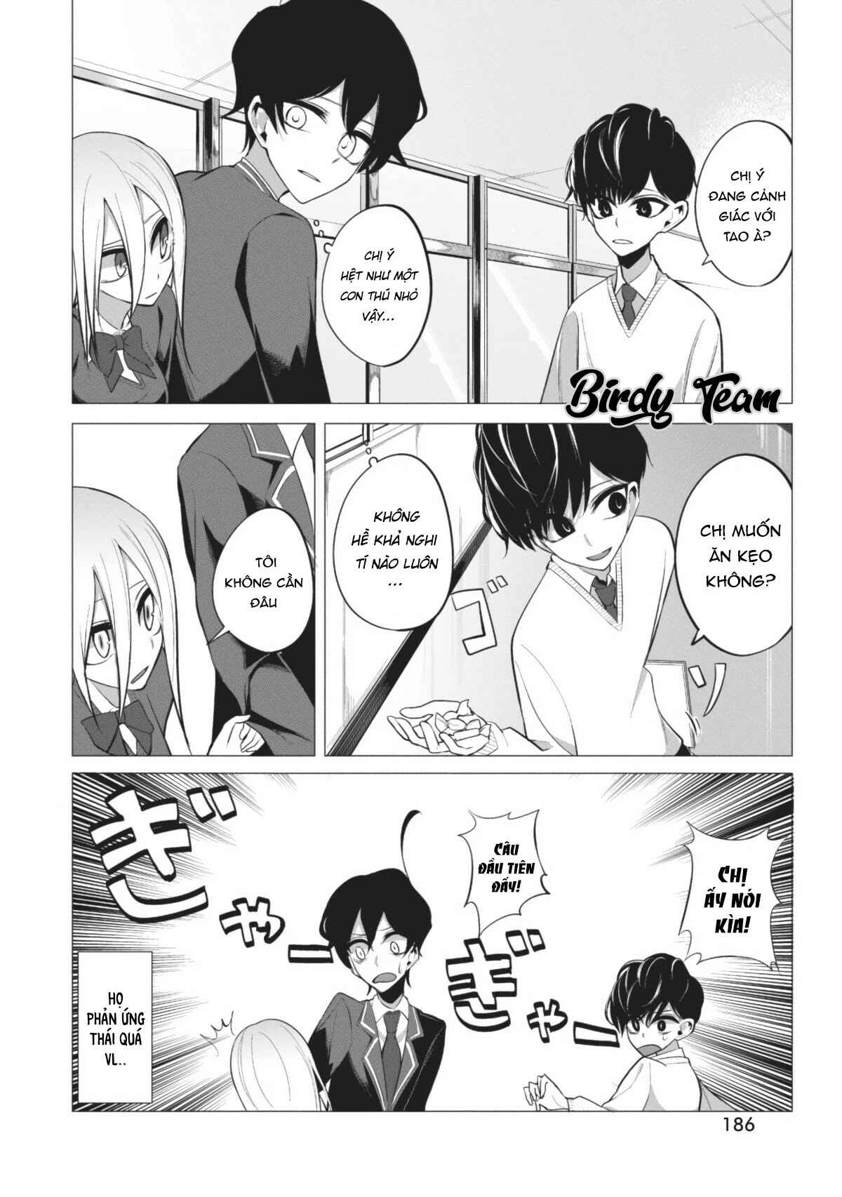 Mizuki-senpai no Koi Uranai Chapter 4 - Page 4