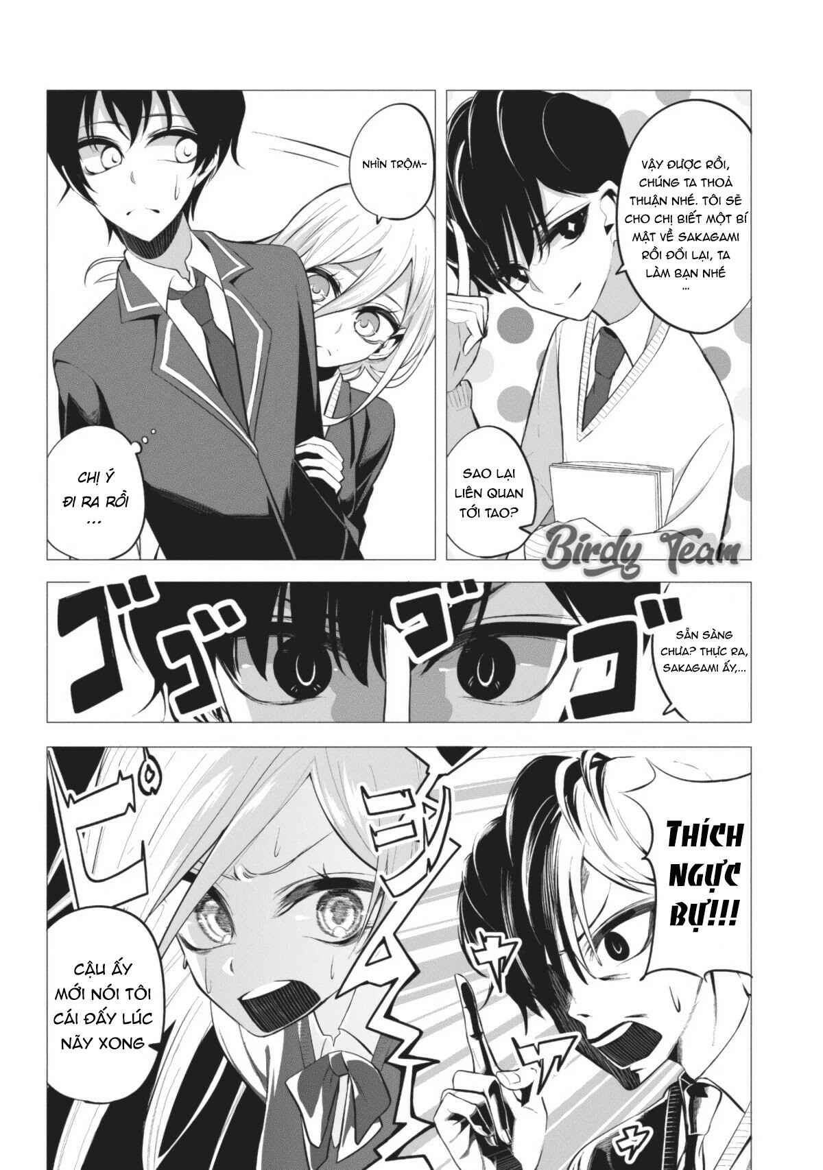 Mizuki-senpai no Koi Uranai Chapter 4 - Page 5