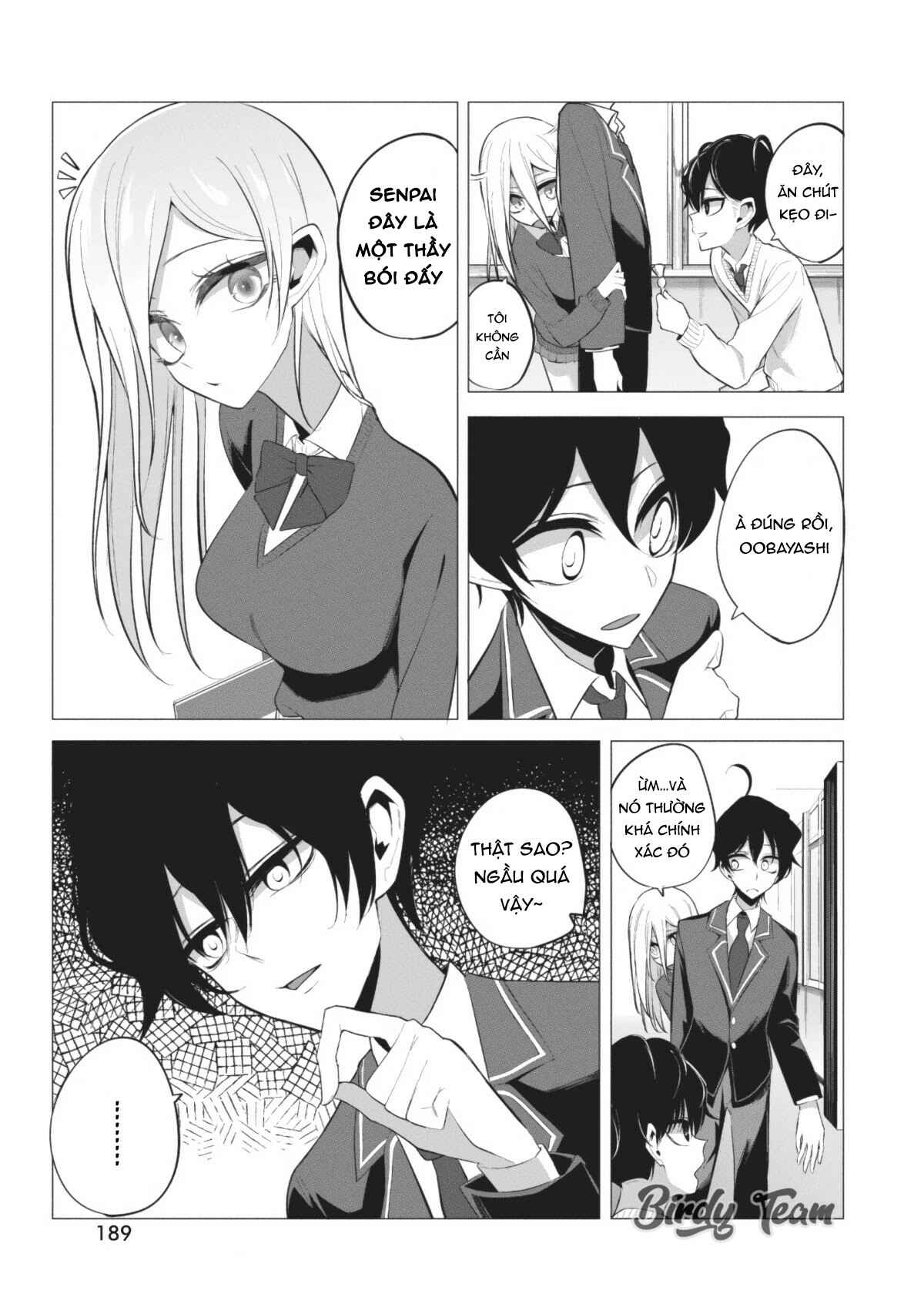 Mizuki-senpai no Koi Uranai Chapter 4 - Page 7