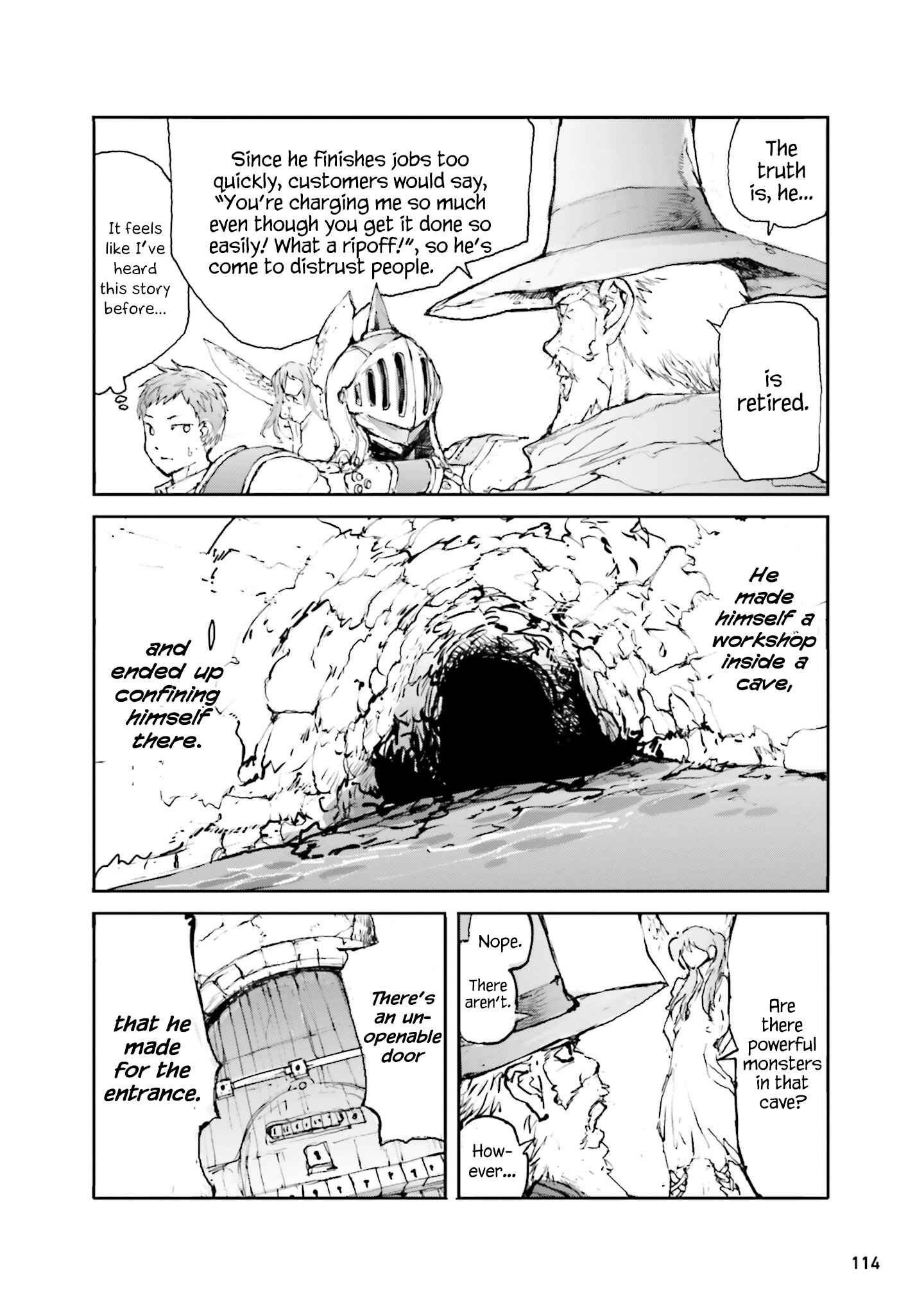 Benriya Saitou-san, Isekai ni Iku Chapter 19 - Page 4