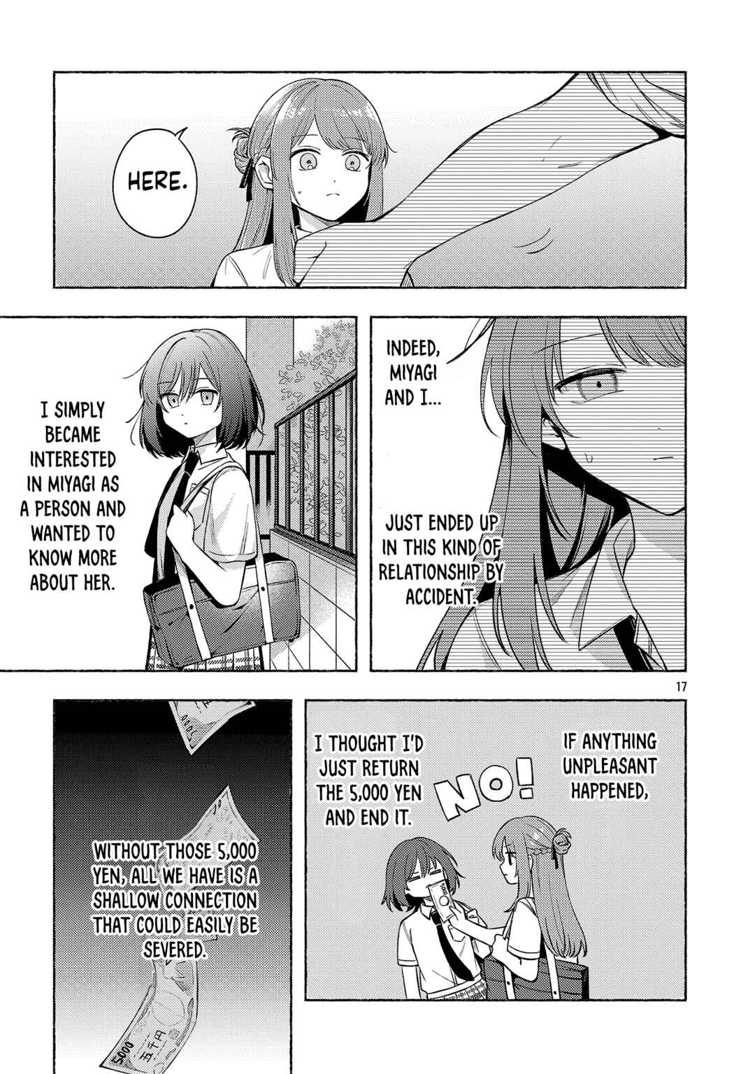 Shuu ni Ichido Classmate wo Kau Hanashi: Futari no Jikan, Iiwake no 5000-en Chapter 13 - Page 17