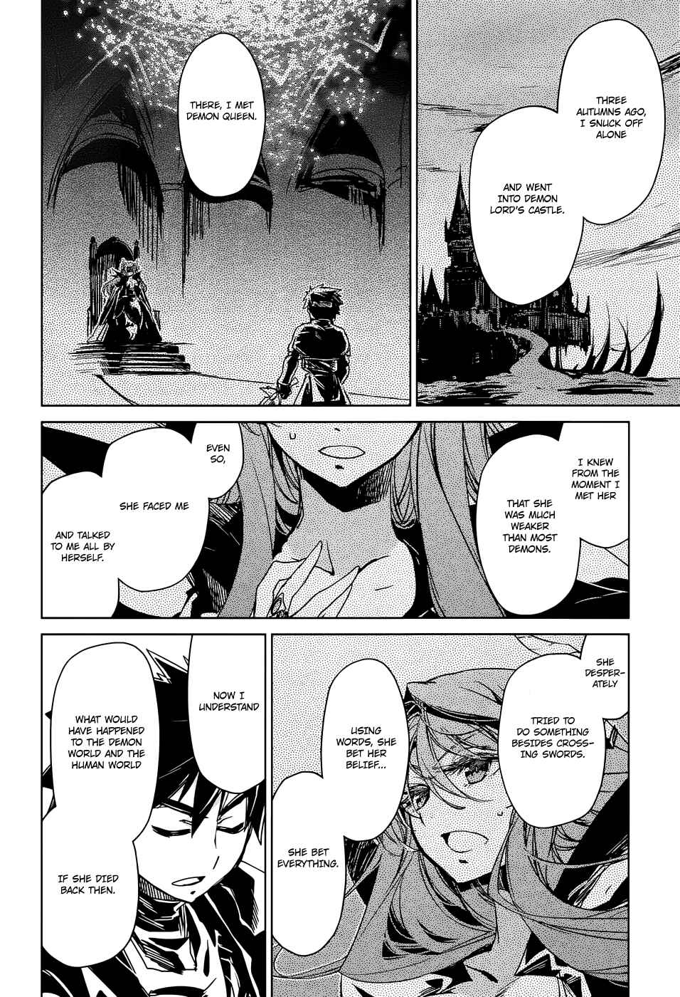 MAOYU : Archenemy and Hero “Become mine, Hero” “I refuse!” Chapter 30 - Page 28