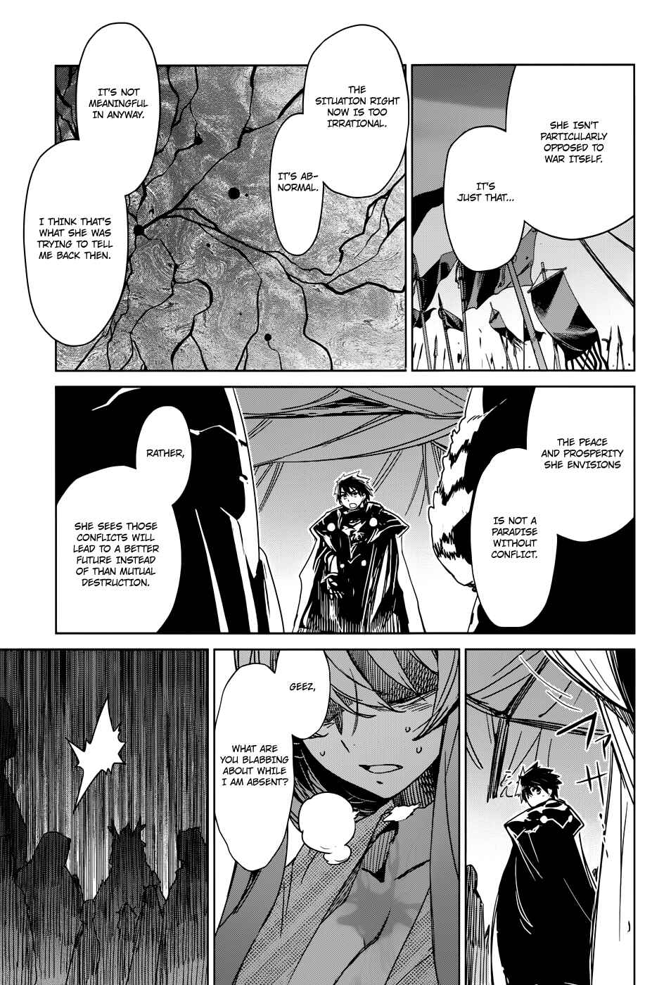 MAOYU : Archenemy and Hero “Become mine, Hero” “I refuse!” Chapter 30 - Page 31
