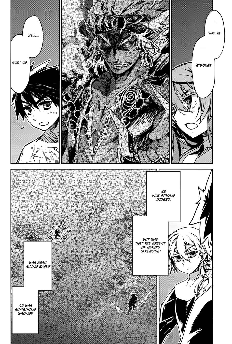 MAOYU : Archenemy and Hero “Become mine, Hero” “I refuse!” Chapter 30 - Page 46