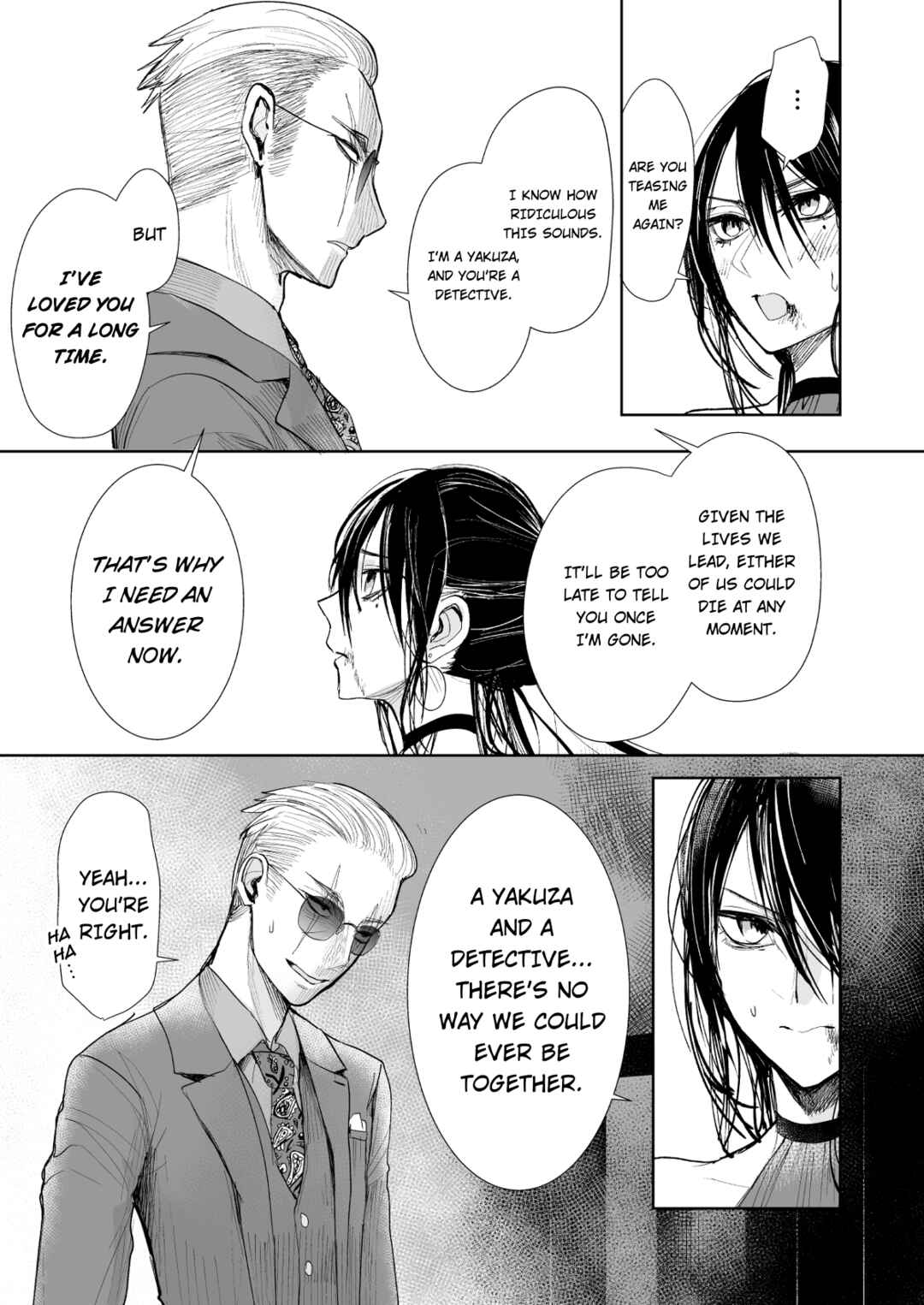 Yakuza to Metsuki no Warui Onna Keiji no Hanashi Chapter 5 - Page 8