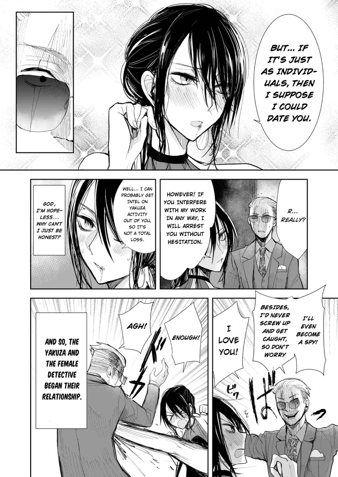 Yakuza to Metsuki no Warui Onna Keiji no Hanashi Chapter 5 - Page 9