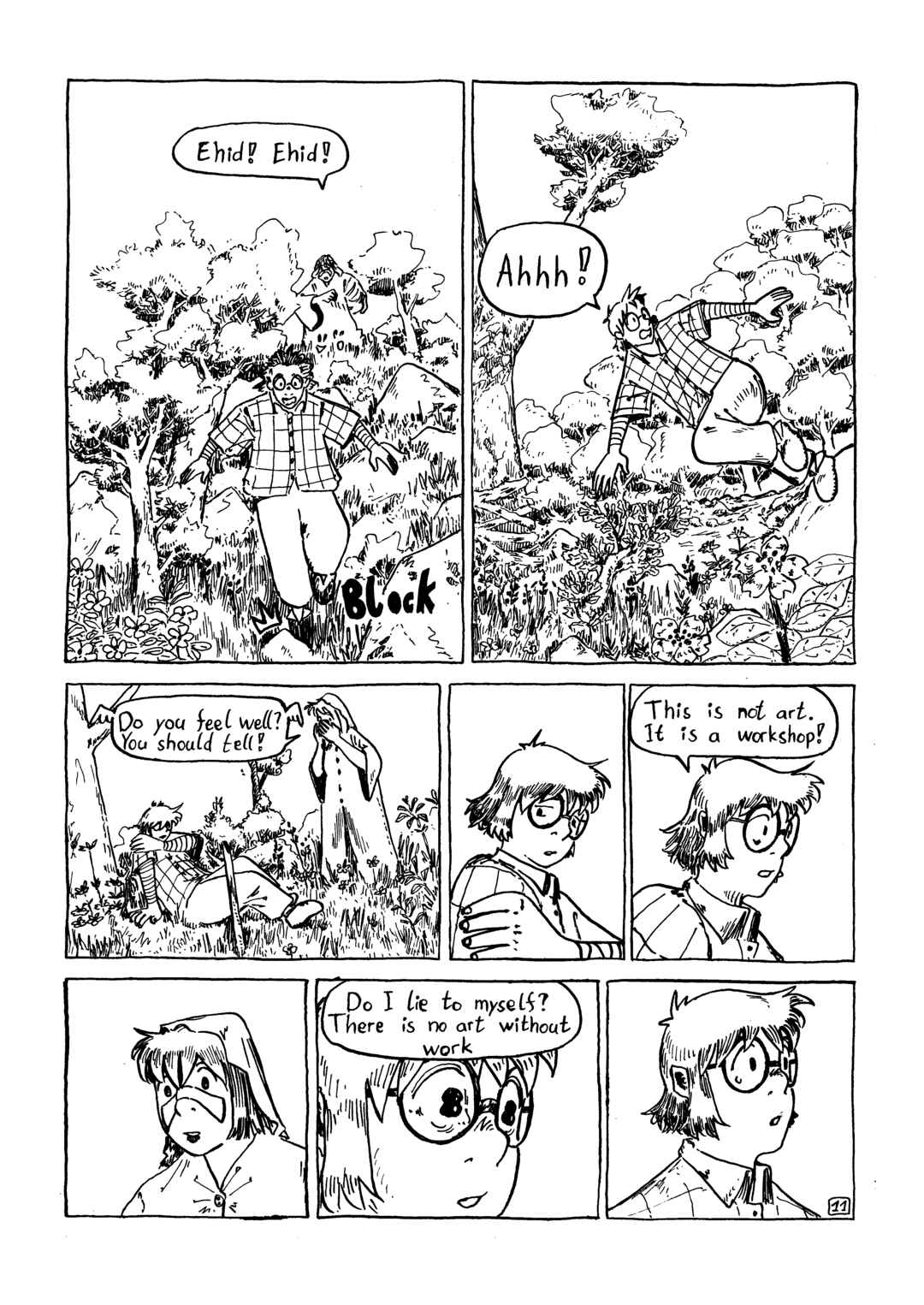 Loss of lines Chapter 6 - Page 13