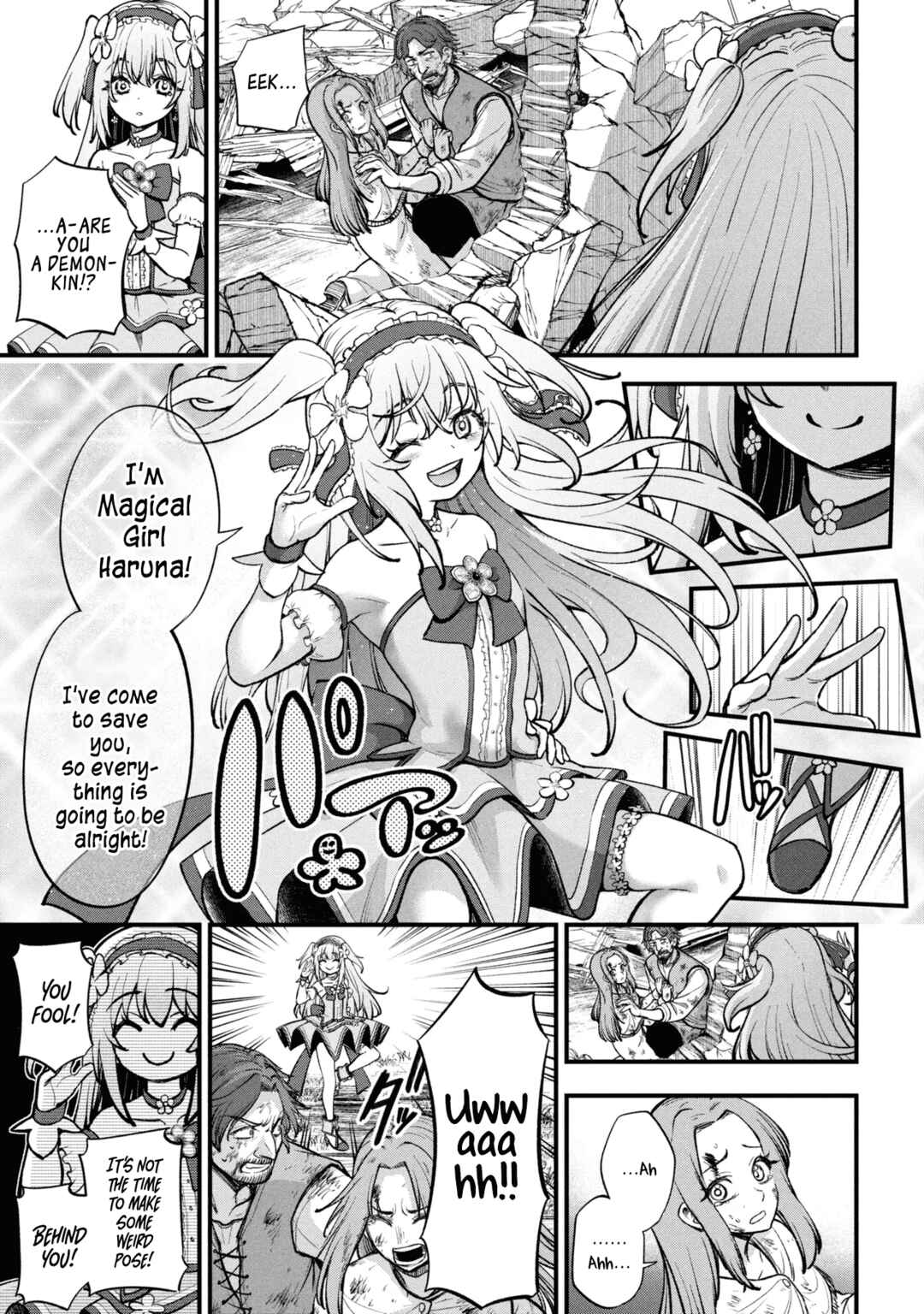 Isekai Mahou Shoujo Radical☆Haruna Chapter 2 - Page 15