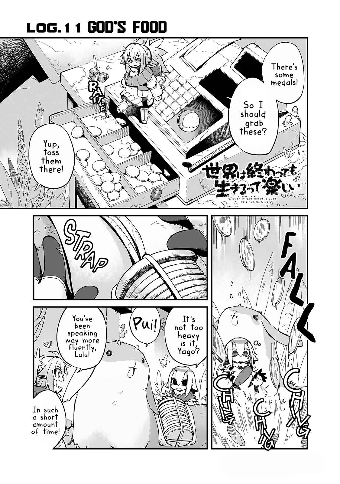 Sekai wa Owattemo Ikirutte Tanoshii Chapter 11 - Page 1