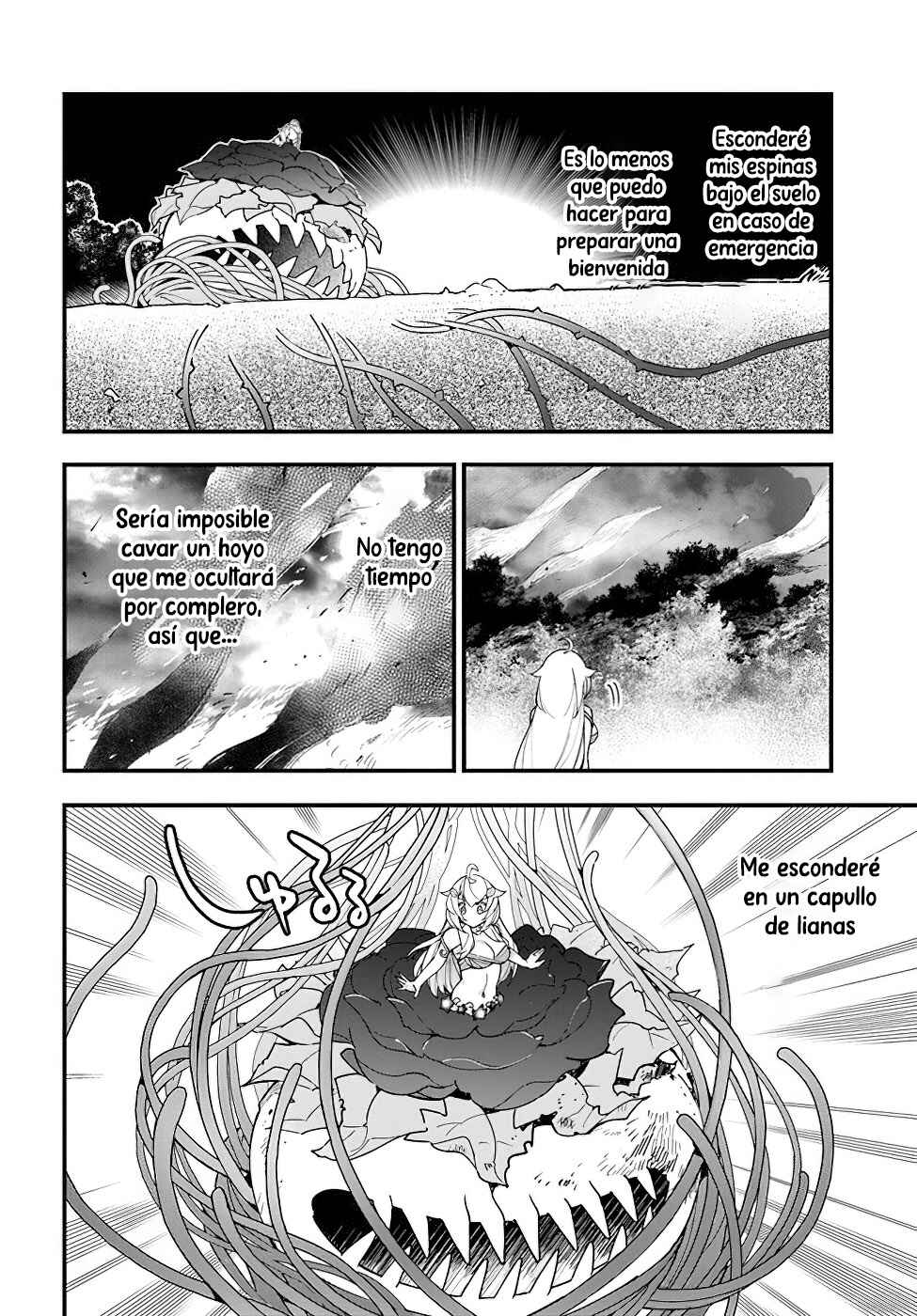 Shokubutsu Monster Musume Nikki: Seijo datta Watashi ga Uragirareta Hate ni Alraune ni Tensei Shite Shimatta node, kore kara wa Kougousei o Shinagara Shizuka ni Shokubutsu Life o Sugoshimasu Chapter 13 - Page 26