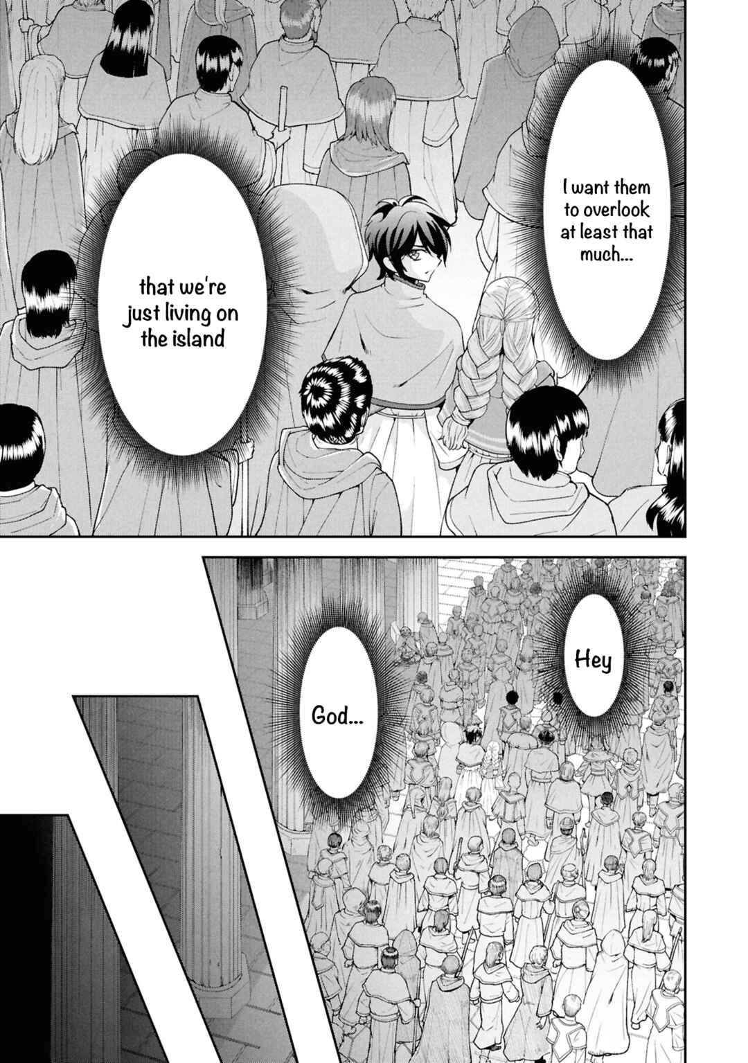 Tenohira Kaitaku Mura de Isekai Kenkokuki ~Fueteku Yome-tachi to Nonbiri Mujintou Life~ Chapter 50 - Page 20