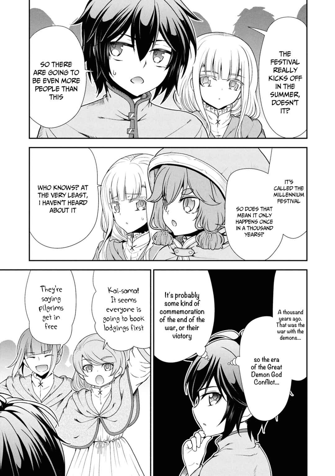 Tenohira Kaitaku Mura de Isekai Kenkokuki ~Fueteku Yome-tachi to Nonbiri Mujintou Life~ Chapter 50 - Page 4