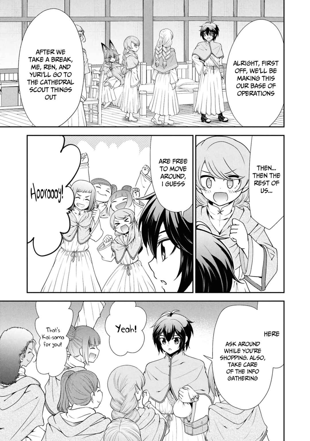 Tenohira Kaitaku Mura de Isekai Kenkokuki ~Fueteku Yome-tachi to Nonbiri Mujintou Life~ Chapter 50 - Page 6