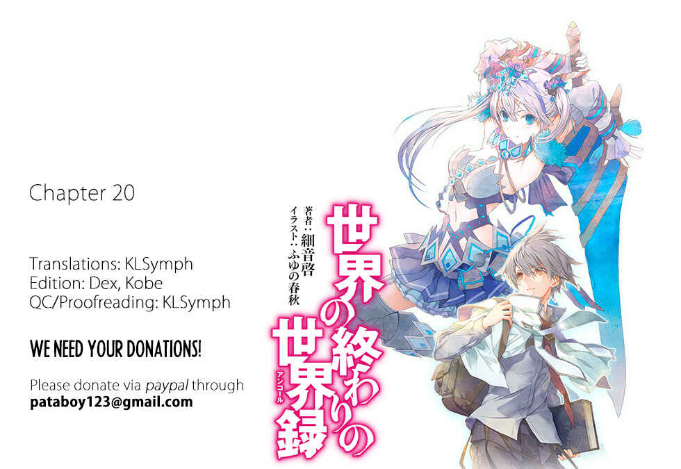 Sekai no Owari no Encore Chapter 20 - Page 1