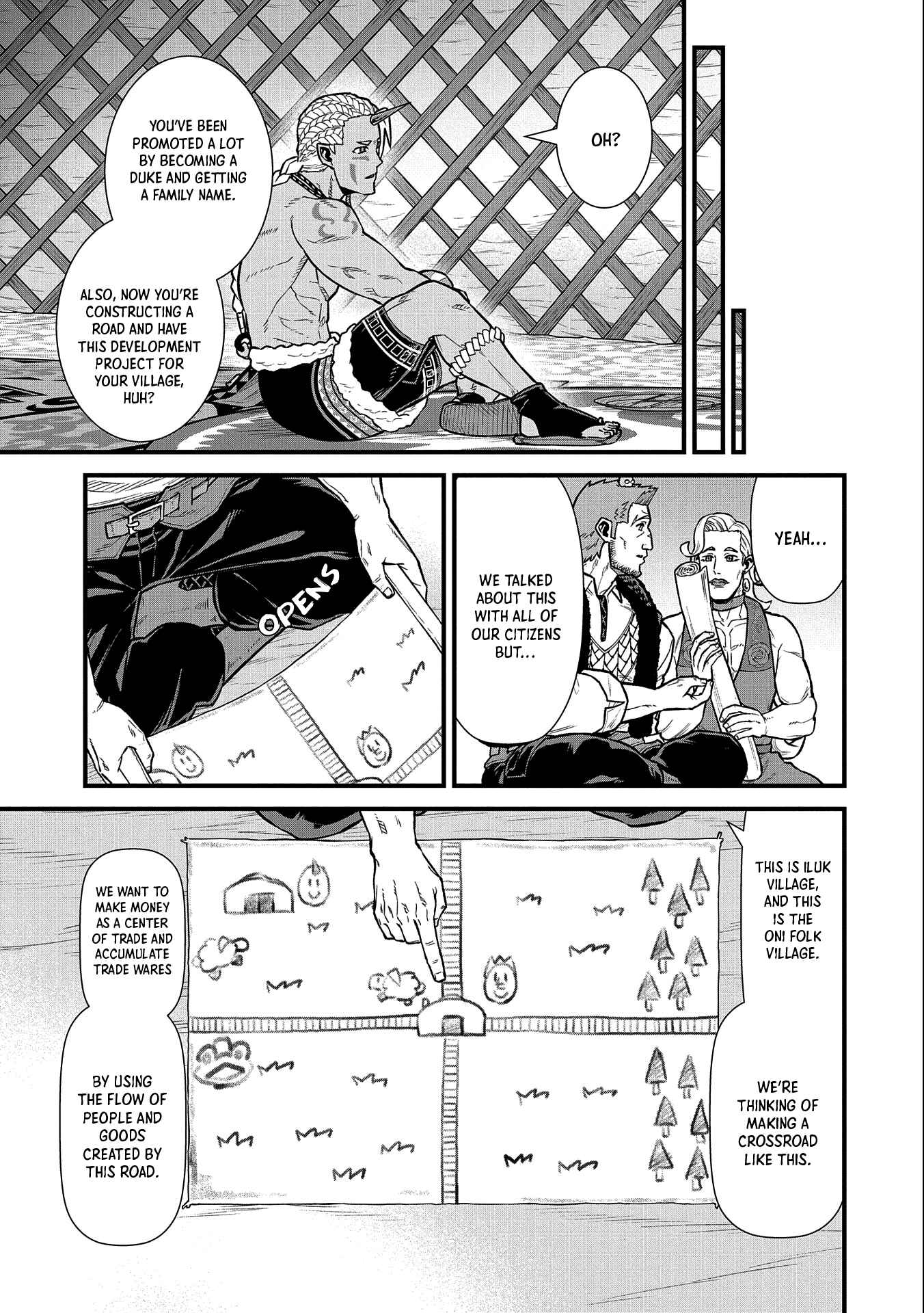 Ryoumin 0-nin Start no Henkyou Ryoushusama ~Ao no Dias to Soukaku no Otome~ Chapter 35 - Page 12