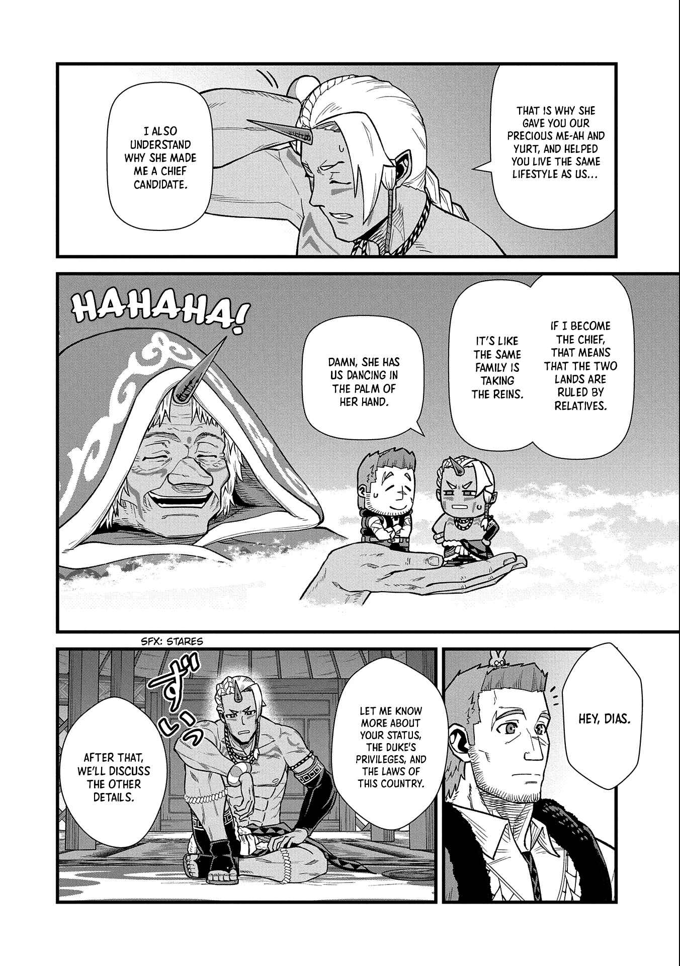 Ryoumin 0-nin Start no Henkyou Ryoushusama ~Ao no Dias to Soukaku no Otome~ Chapter 35 - Page 21