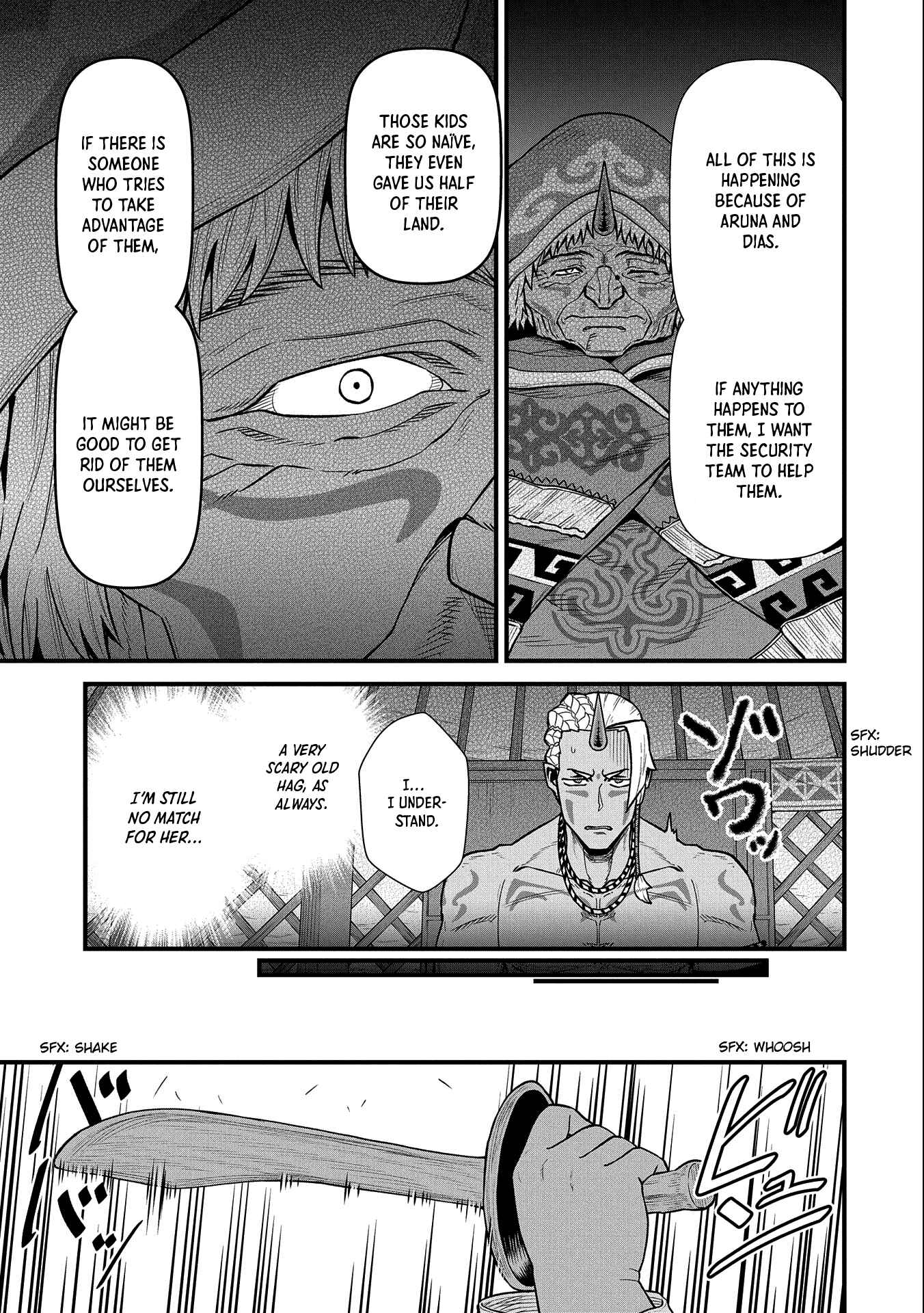 Ryoumin 0-nin Start no Henkyou Ryoushusama ~Ao no Dias to Soukaku no Otome~ Chapter 35 - Page 34