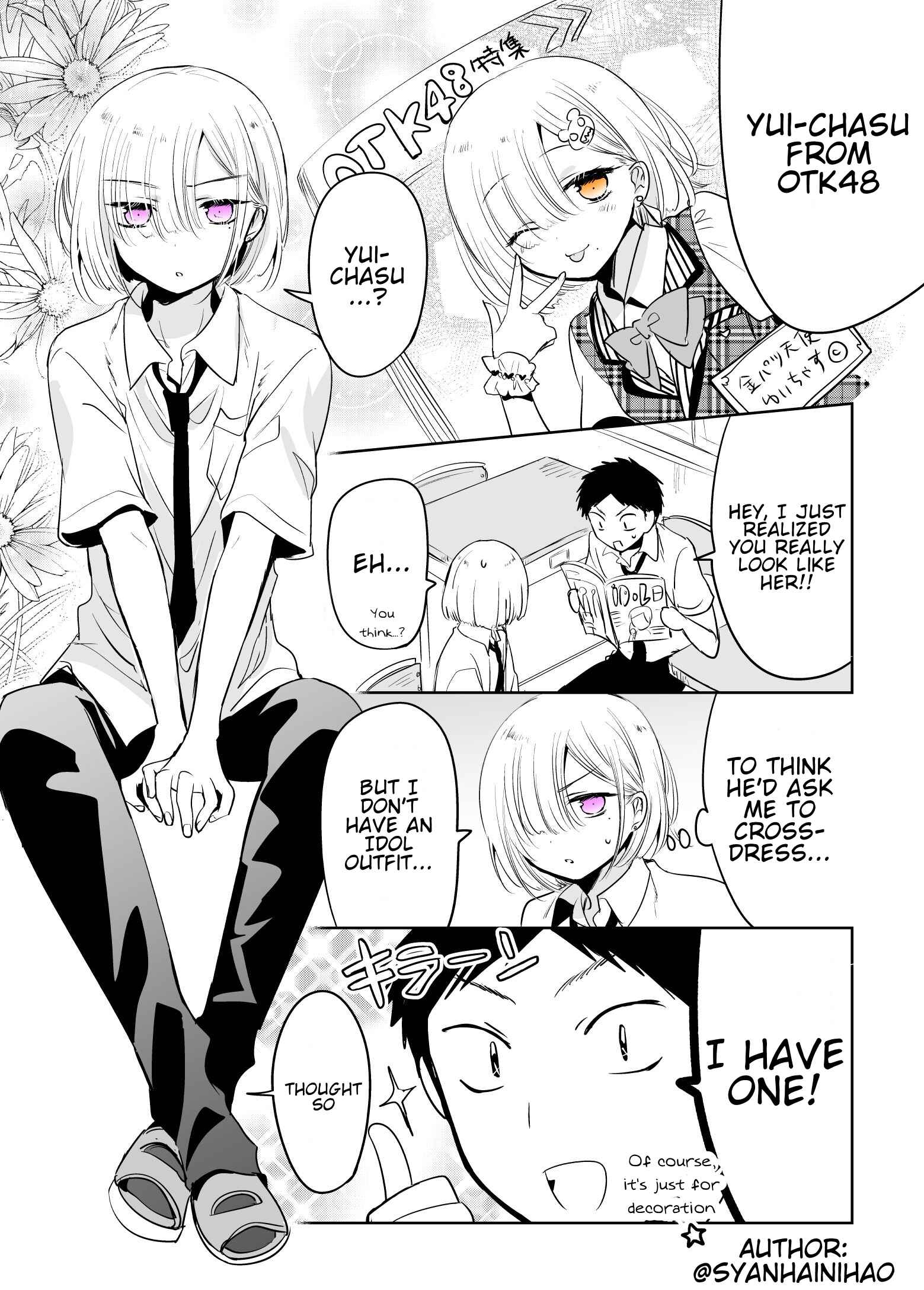 Tomodachi ga Skirt haite mitai tte Itte kita Ken Chapter 6 - Page 2