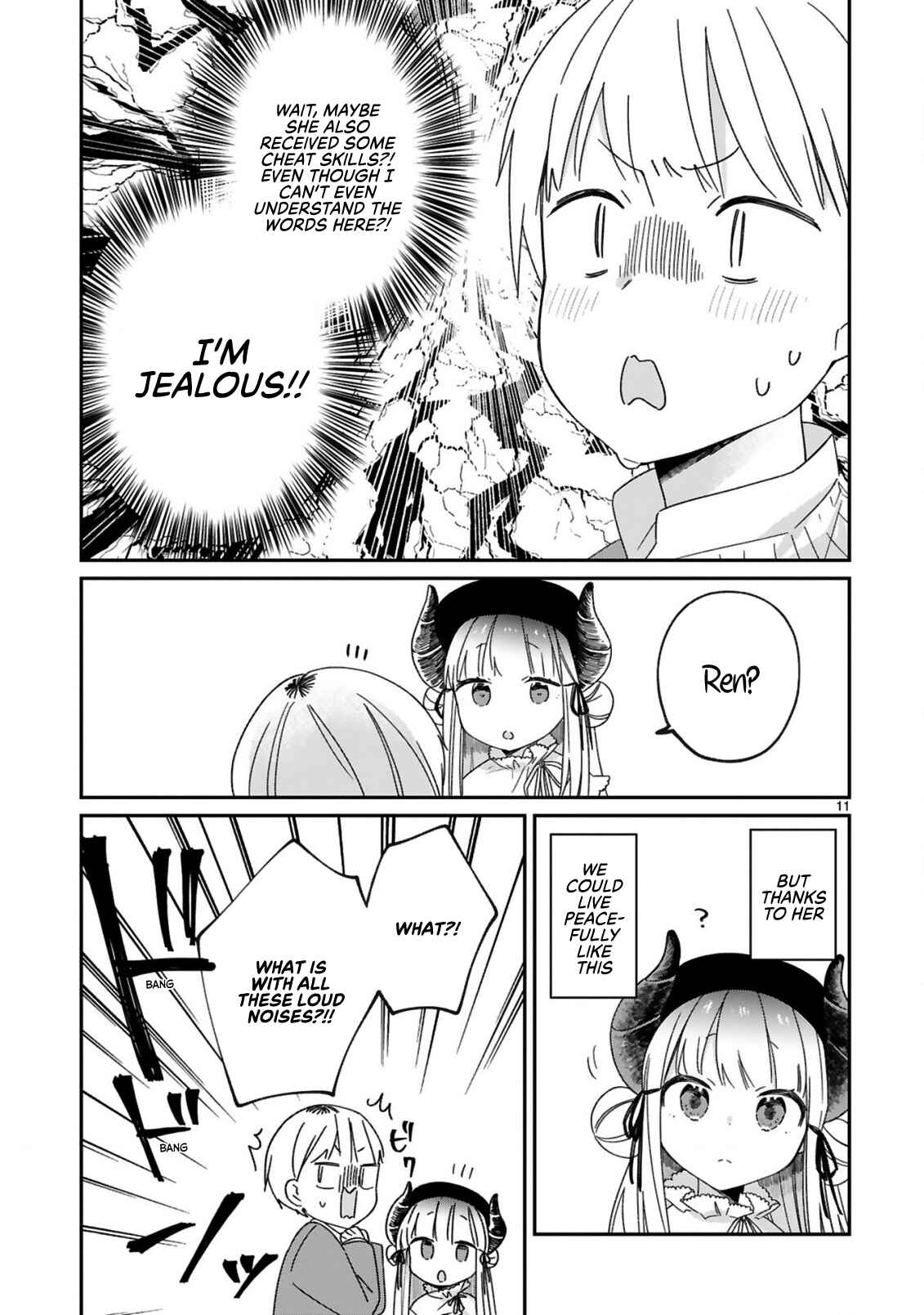 Maousama ni Shoukan Sareta kedo Kotoba ga Tsuujinai Chapter 27 - Page 13