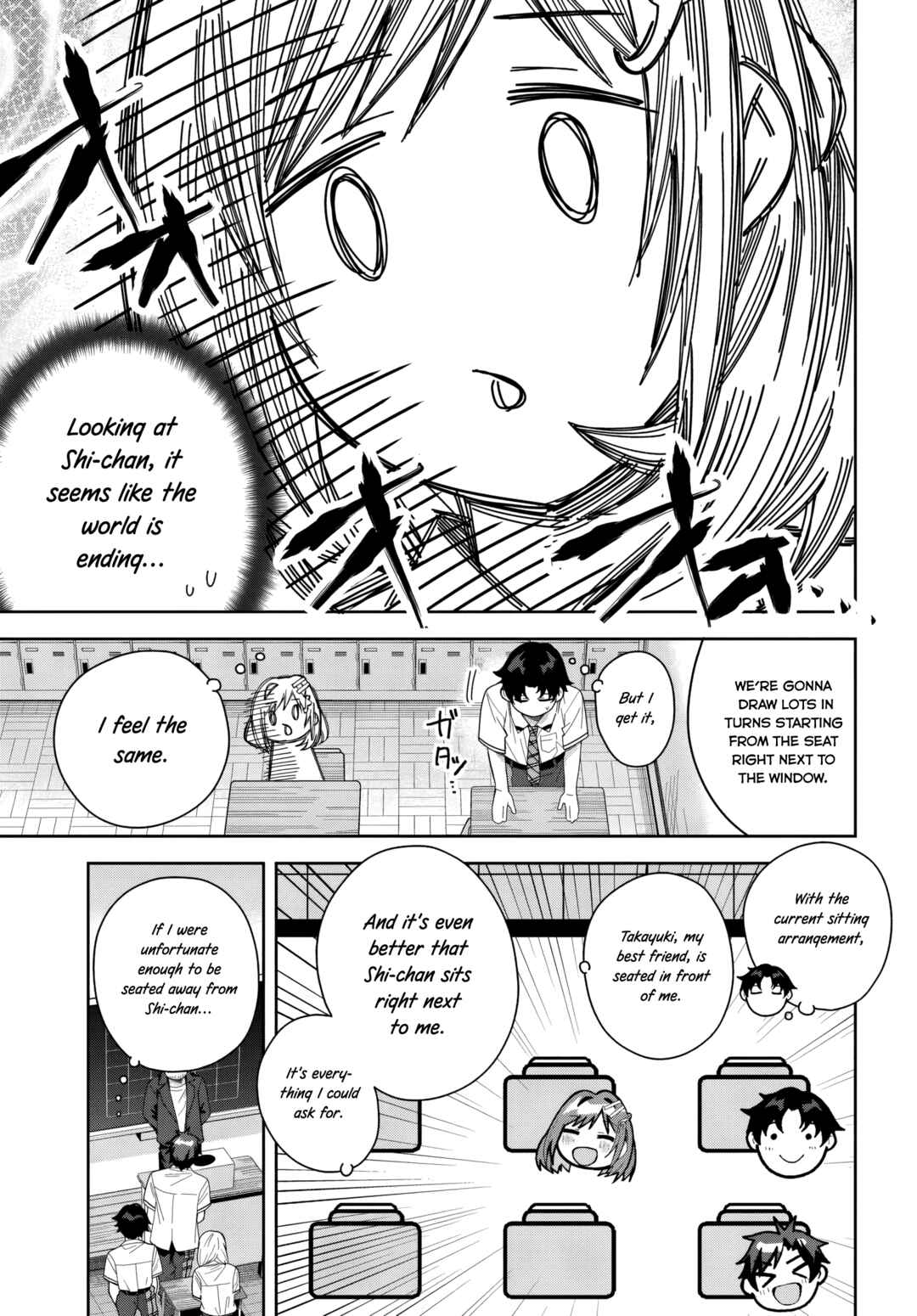 Classmate no Moto Idol ga, Tonikaku Kyodou Fushin nandesu. Chapter 24 - Page 13