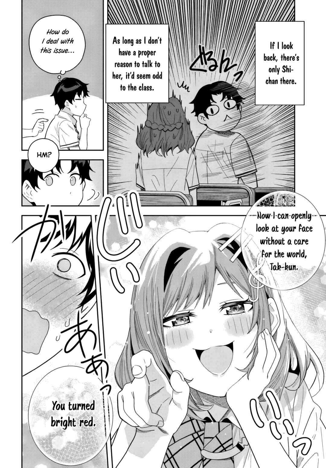 Classmate no Moto Idol ga, Tonikaku Kyodou Fushin nandesu. Chapter 24 - Page 24