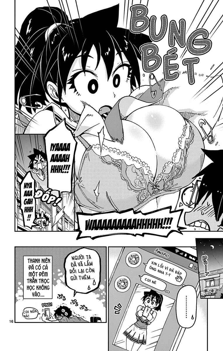 Amano Megumi wa Sukidarake! Chapter 37 - Page 17