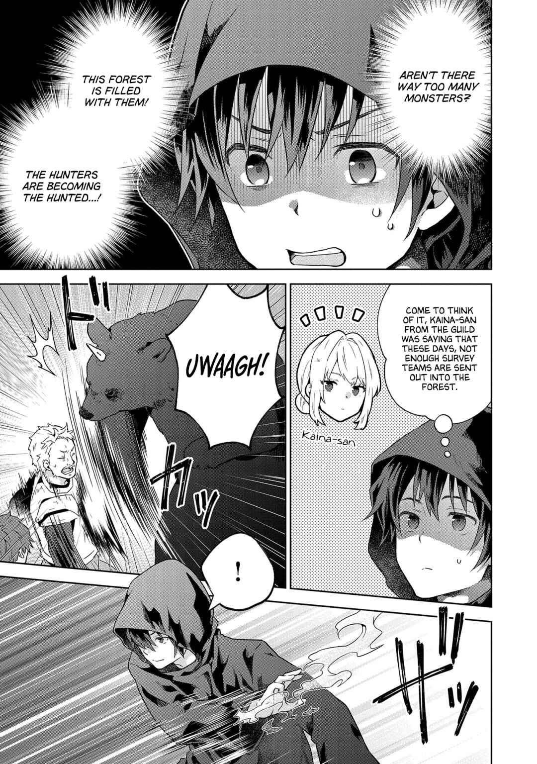 Isekai ni Ten'i Shitara Yama no Naka datta. Handou de Tsuyosa yori mo Kaitekisa wo Erabimashita Chapter 21 - Page 9